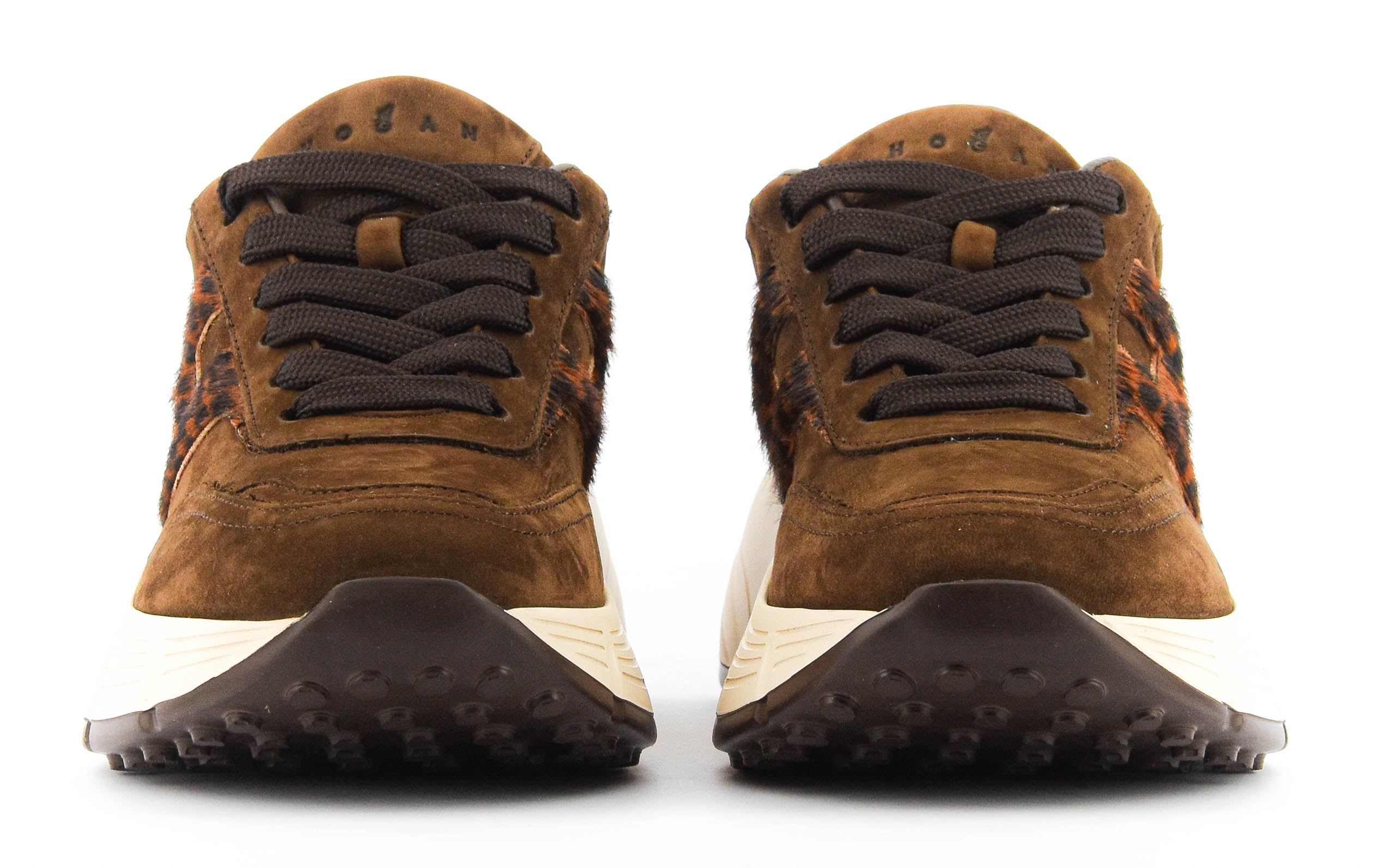 HOGAN HI-FI BROWN LEOPARD