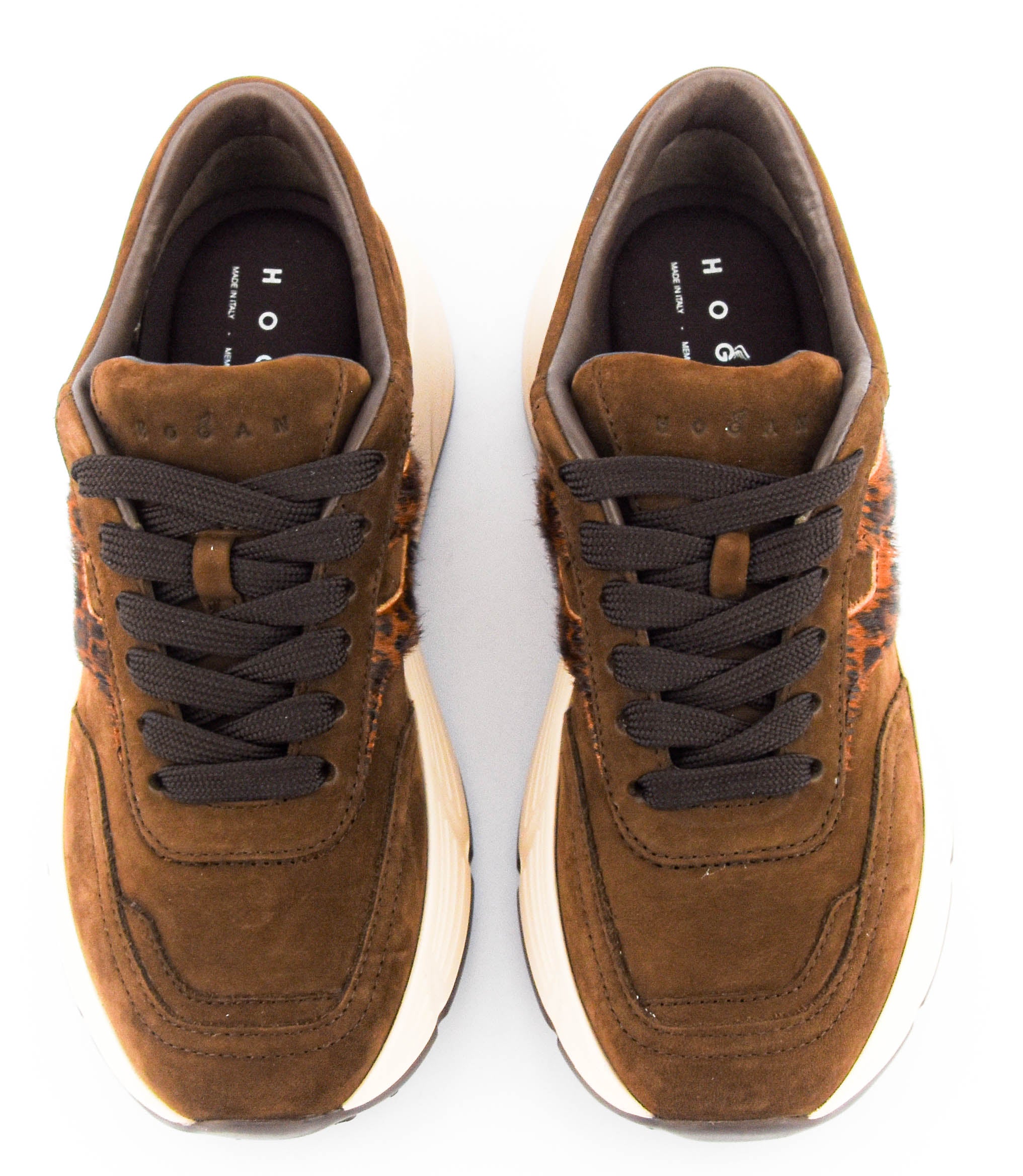 HOGAN HI-FI BROWN LEOPARD
