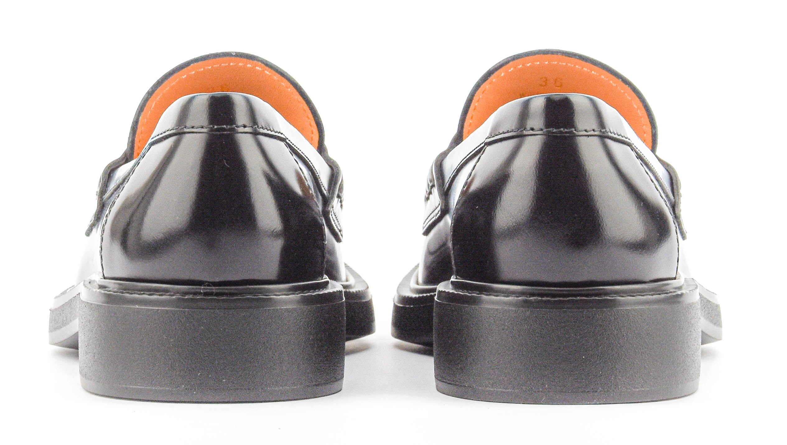 TODS LOAFER BLACK HIGH SHINE