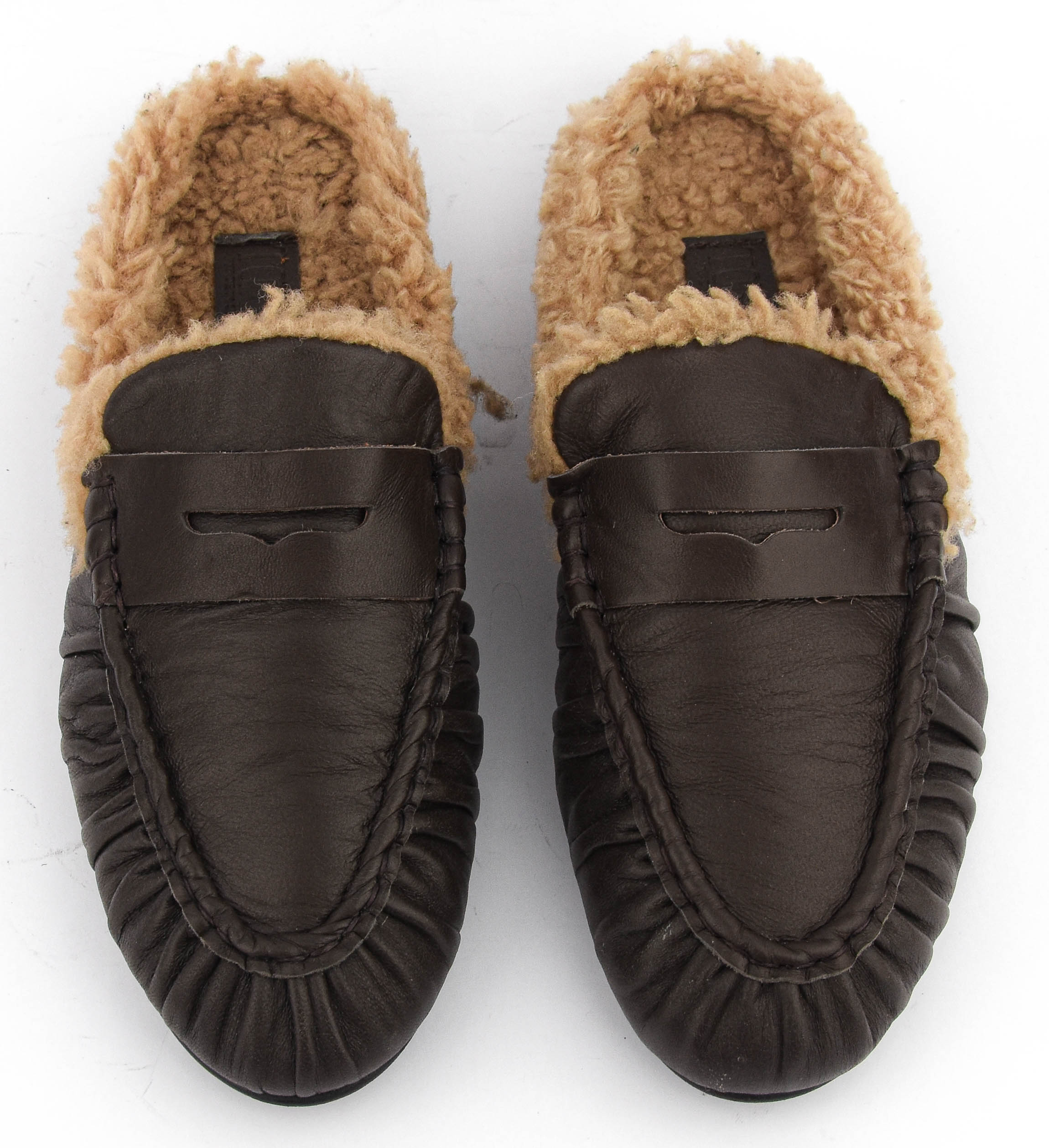 TORAL PIPER LOAFER MULE PIPER DARK BROWN