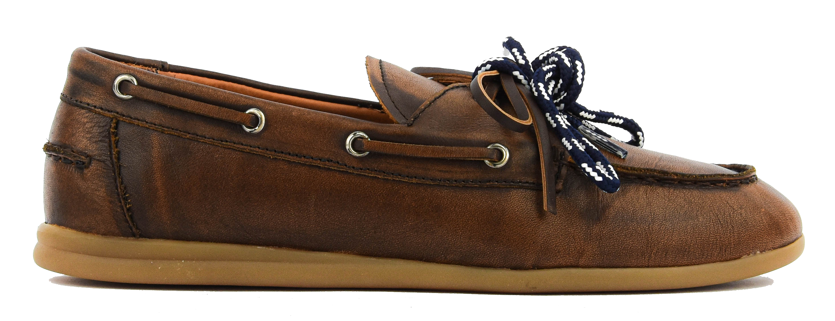 TORAL HOMBRE BOAT LOAFER COGNAC LEATHER