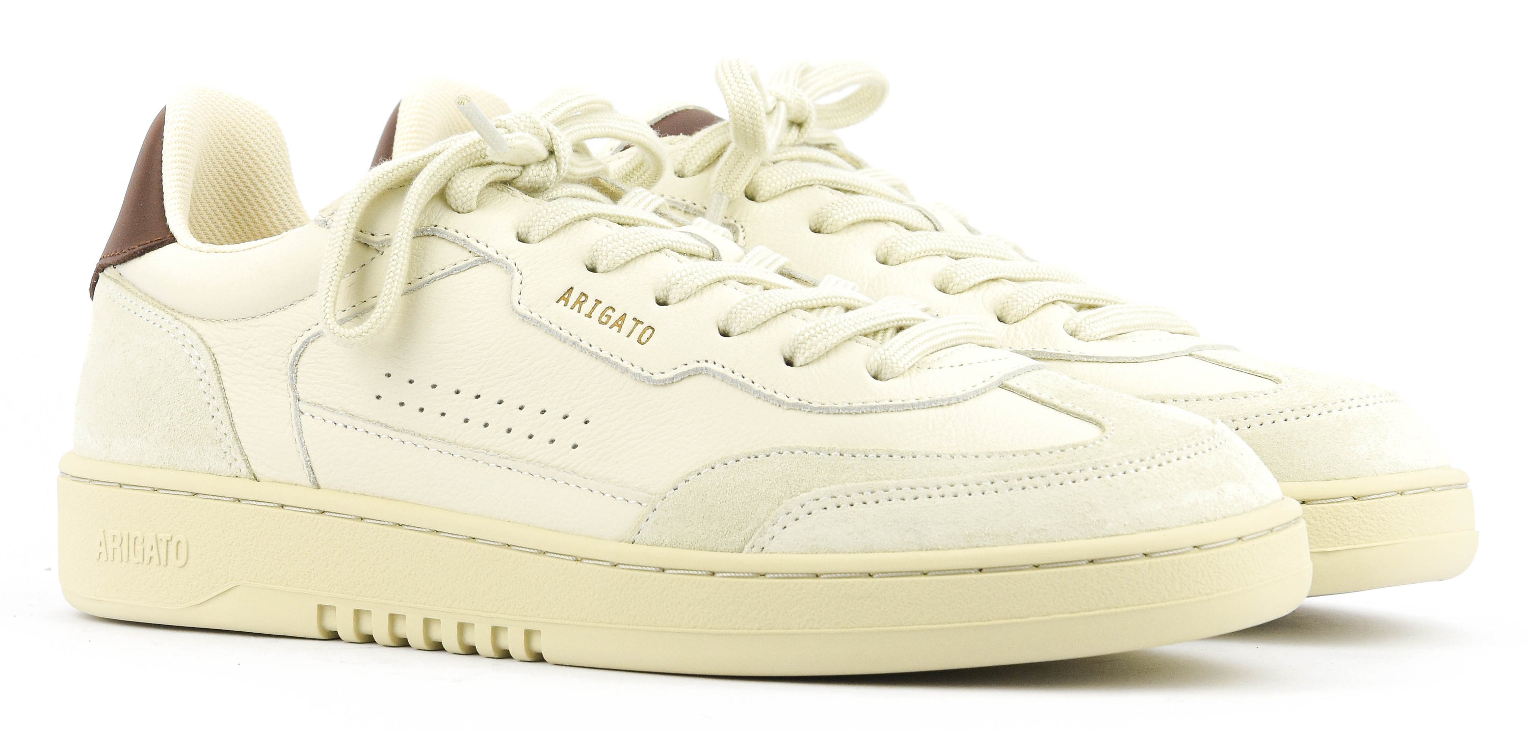 AXEL ARIGATO DICE T-TOE SNEAKER LIGHT BEIGE BROWN