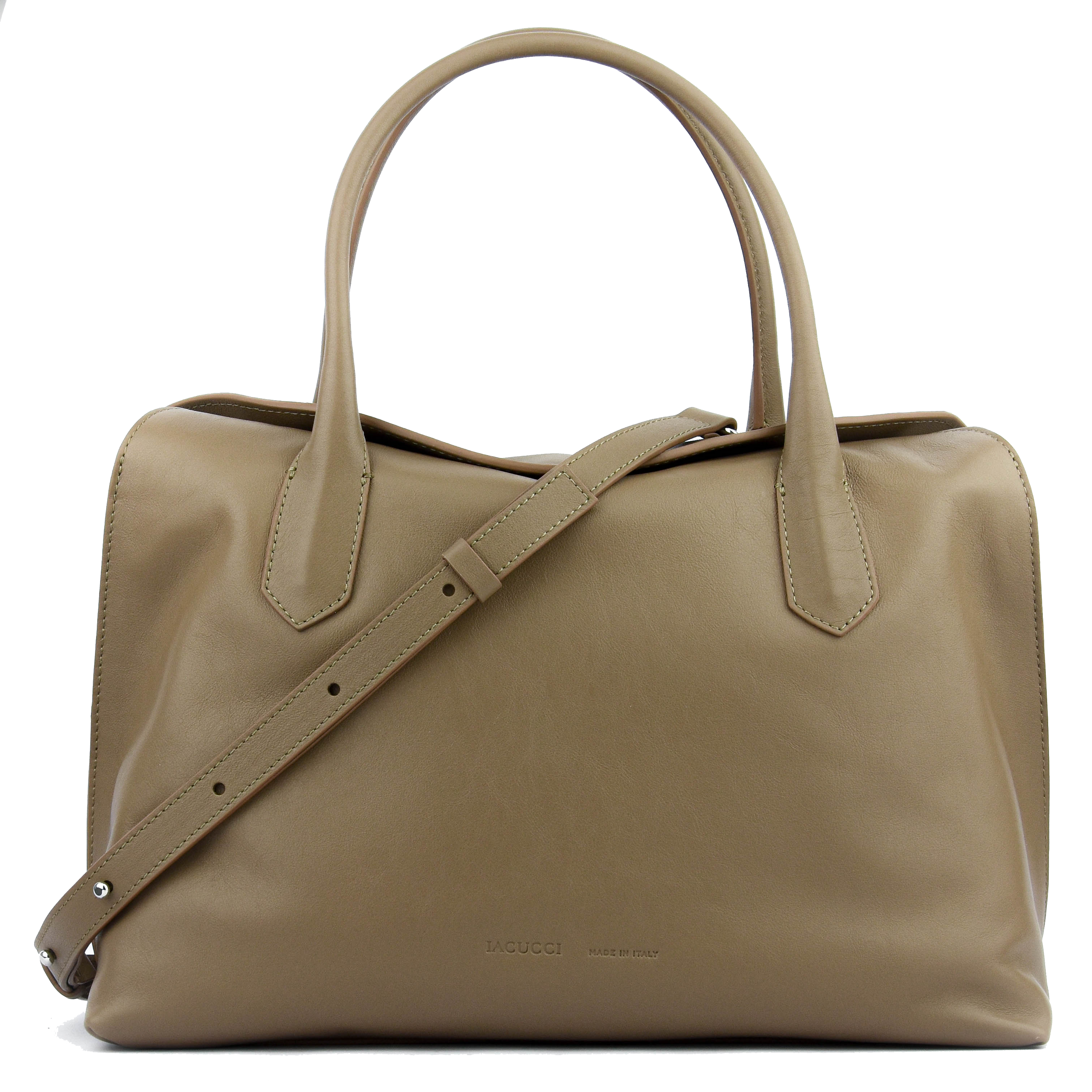 IACUCCI ALBA SHOULDERBAG TAUPE