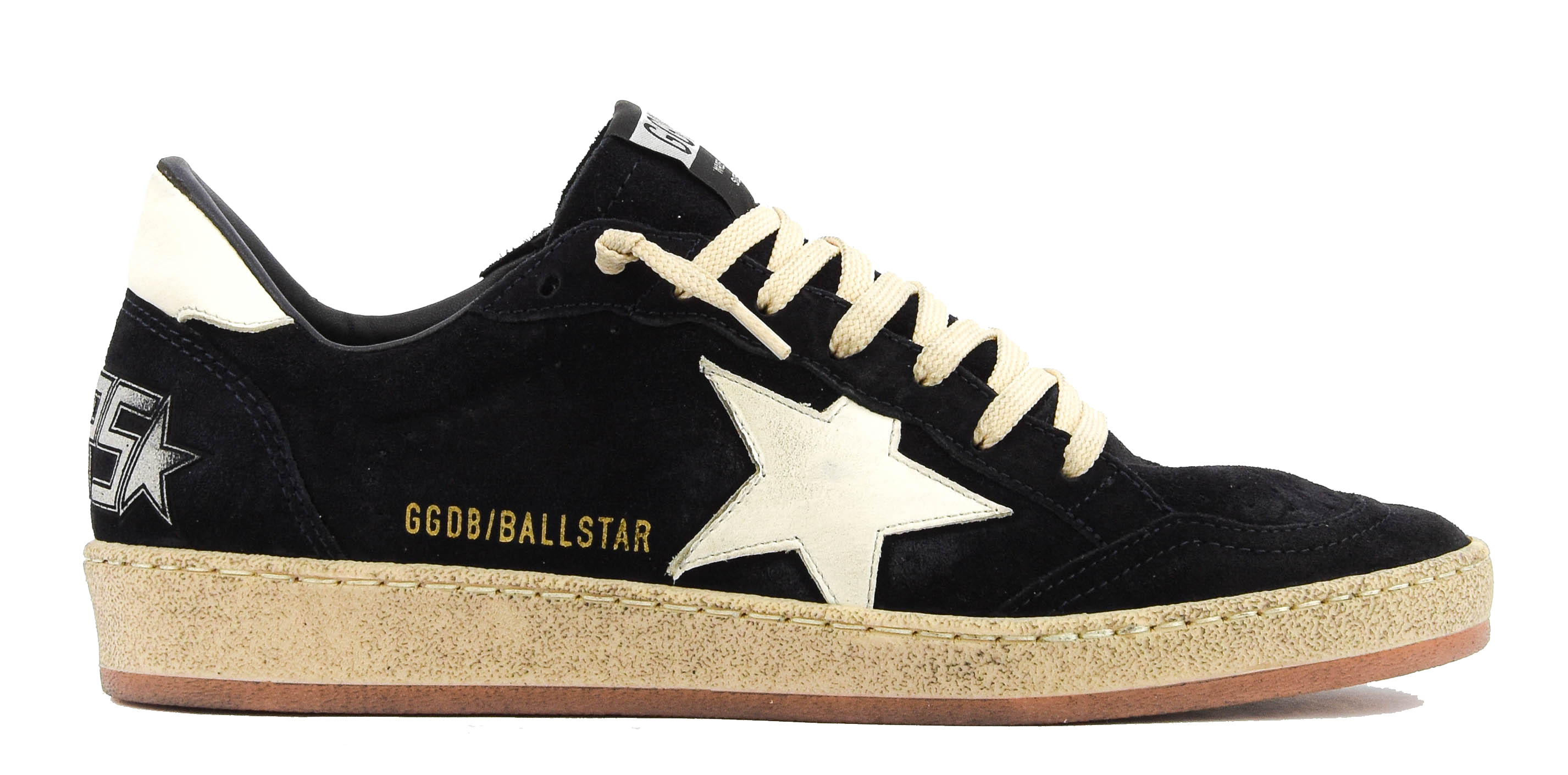 GOLDEN GOOSE BALLSTAR DARK BLUE WHITE