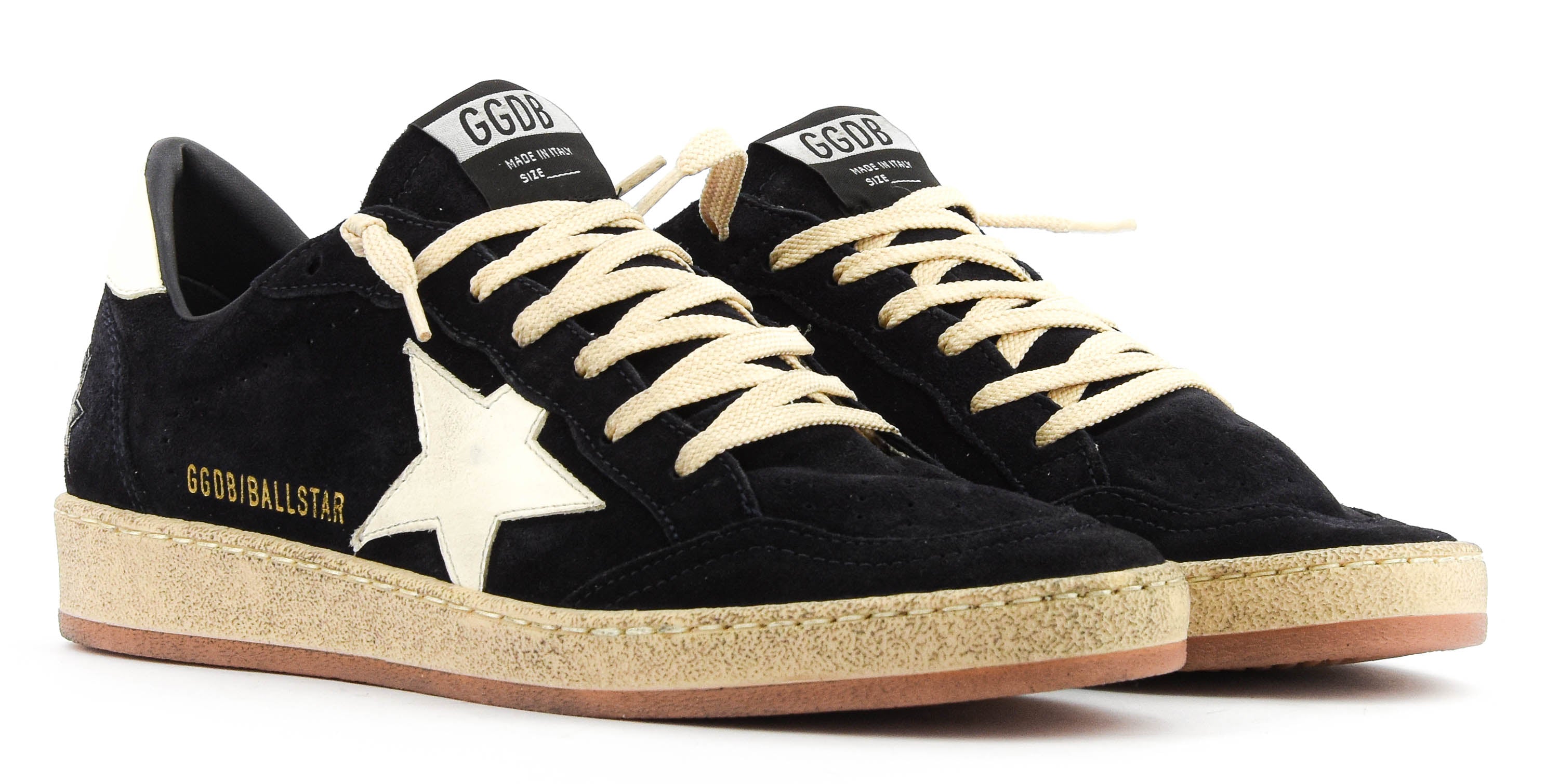 GOLDEN GOOSE BALLSTAR DARK BLUE WHITE