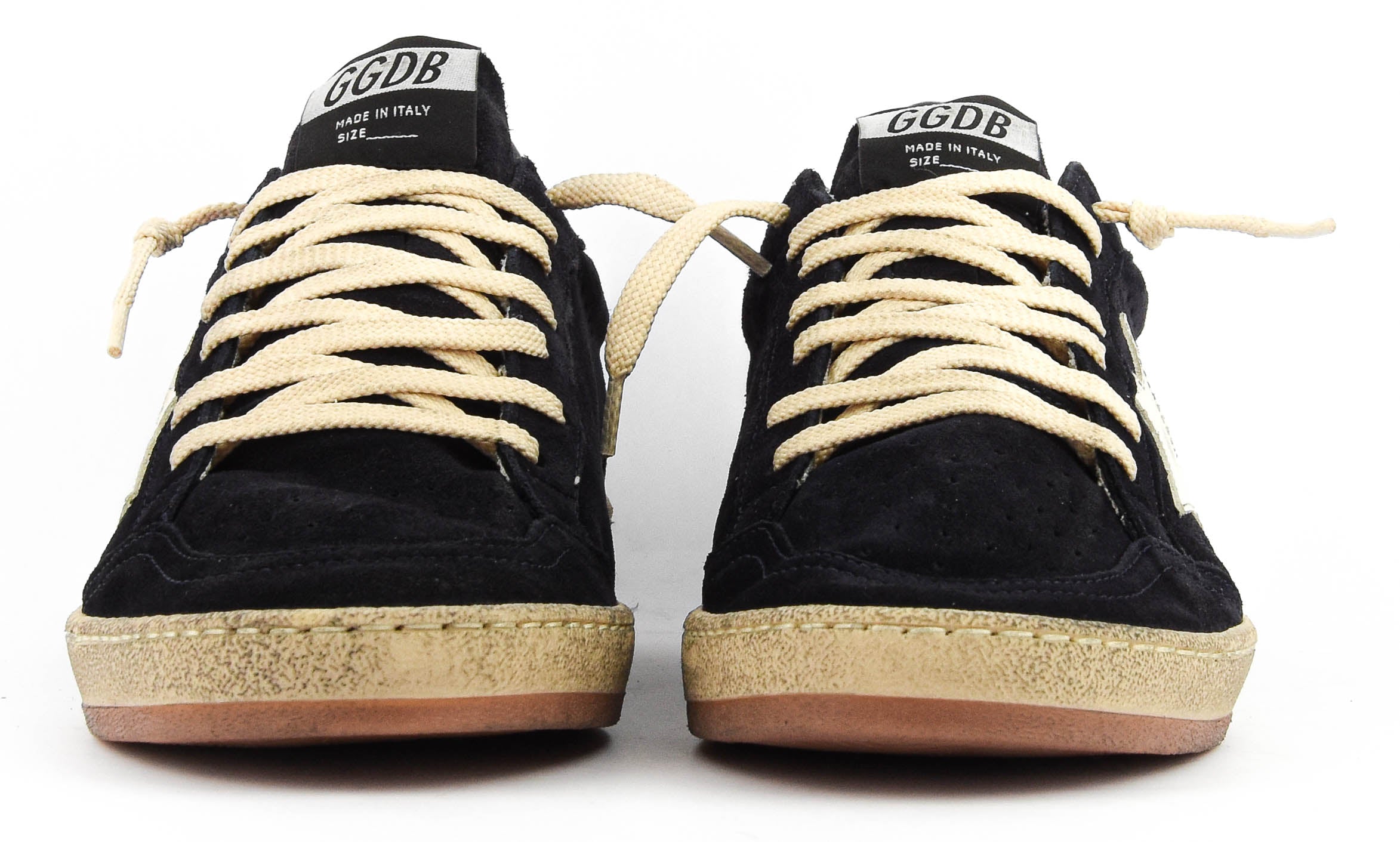 GOLDEN GOOSE BALLSTAR DARK BLUE WHITE