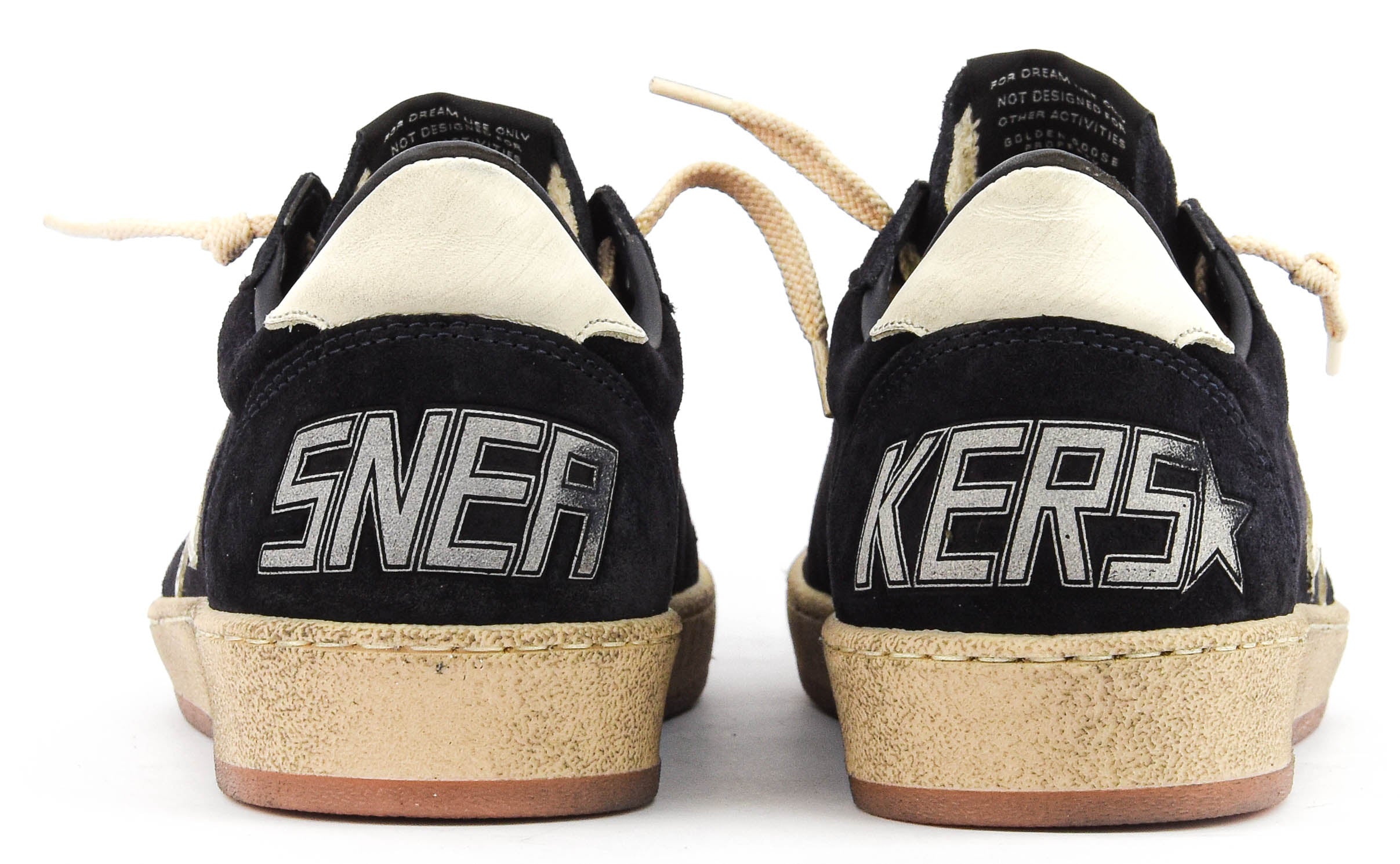 GOLDEN GOOSE BALLSTAR DARK BLUE WHITE
