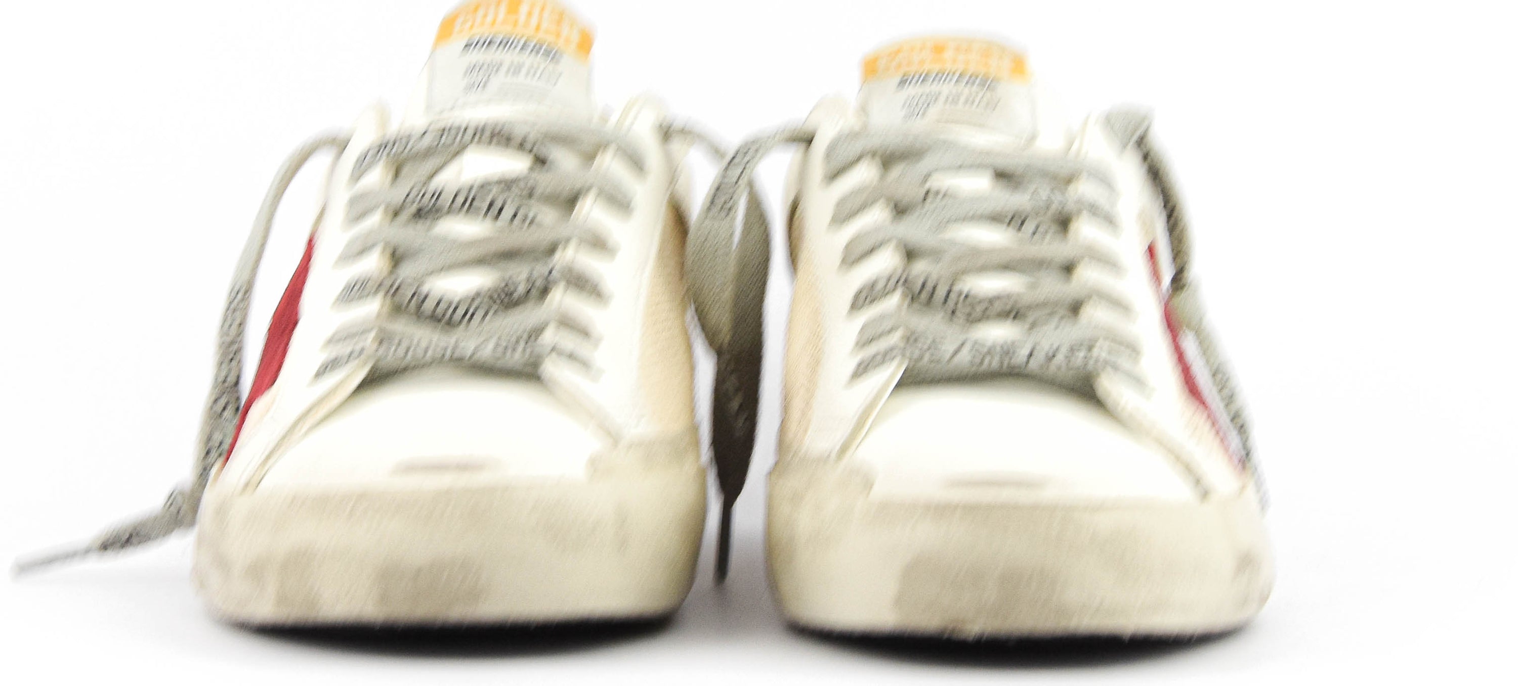 GOLDEN GOOSE SUPERSTAR WHITE RED