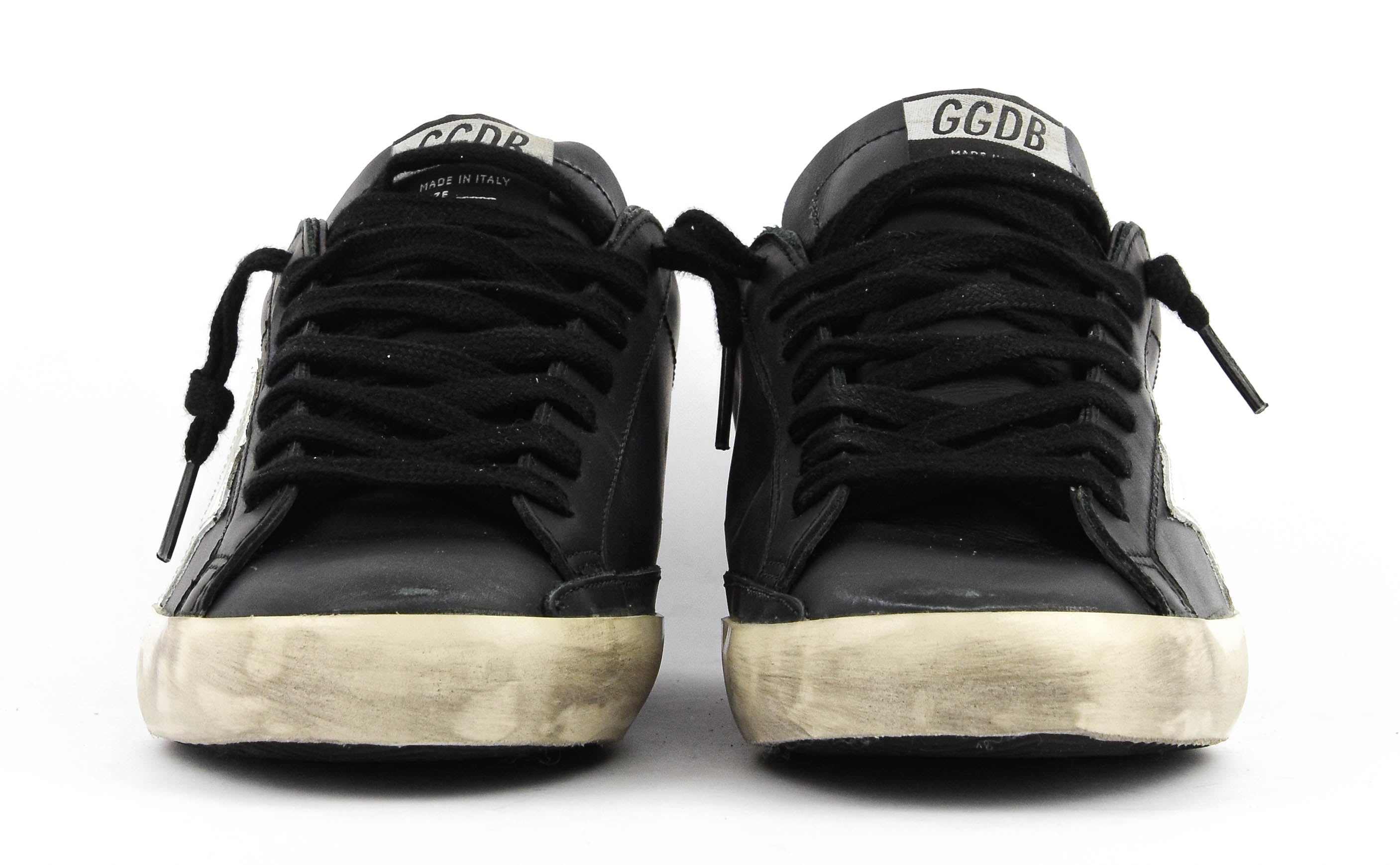 GOLDEN GOOSE SUPERSTAR BLACK WHITE