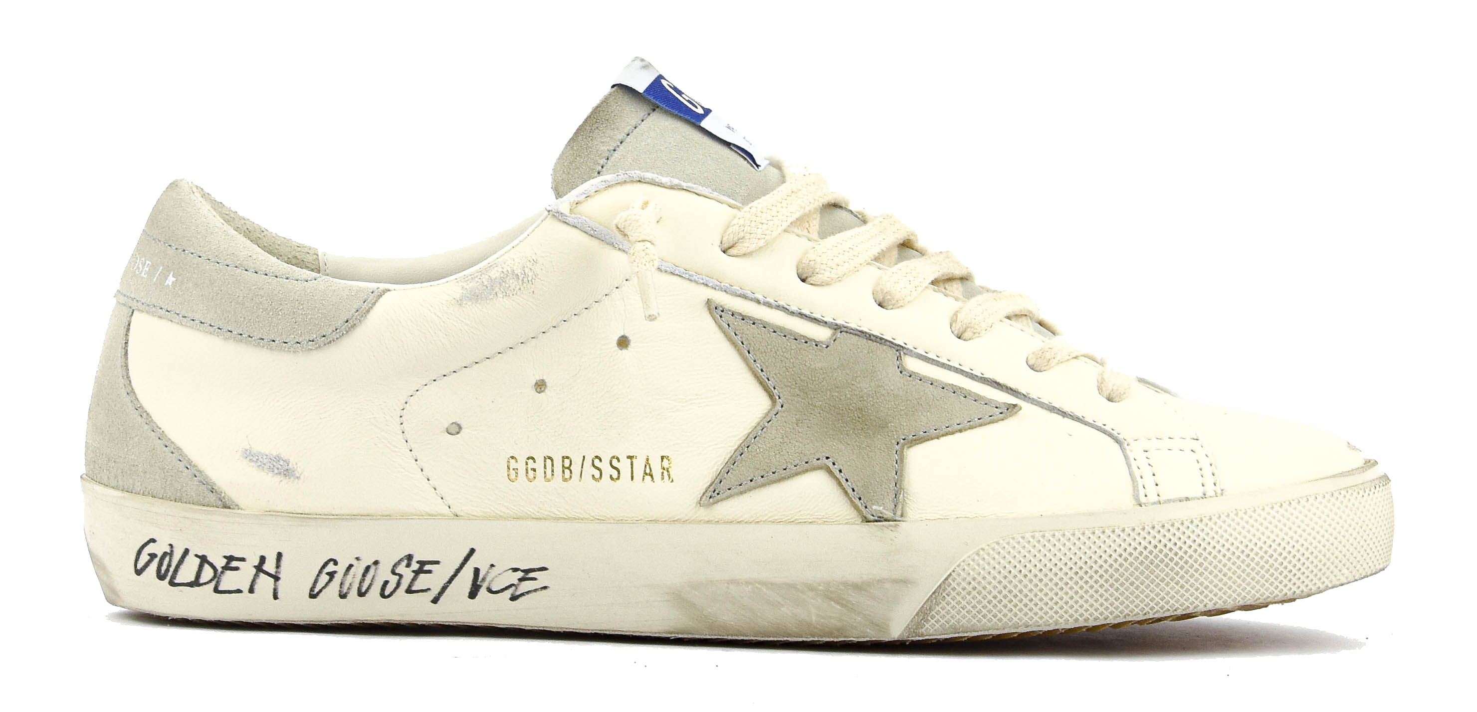 GOLDEN GOOSE SUPERSTAR WHITE GREY