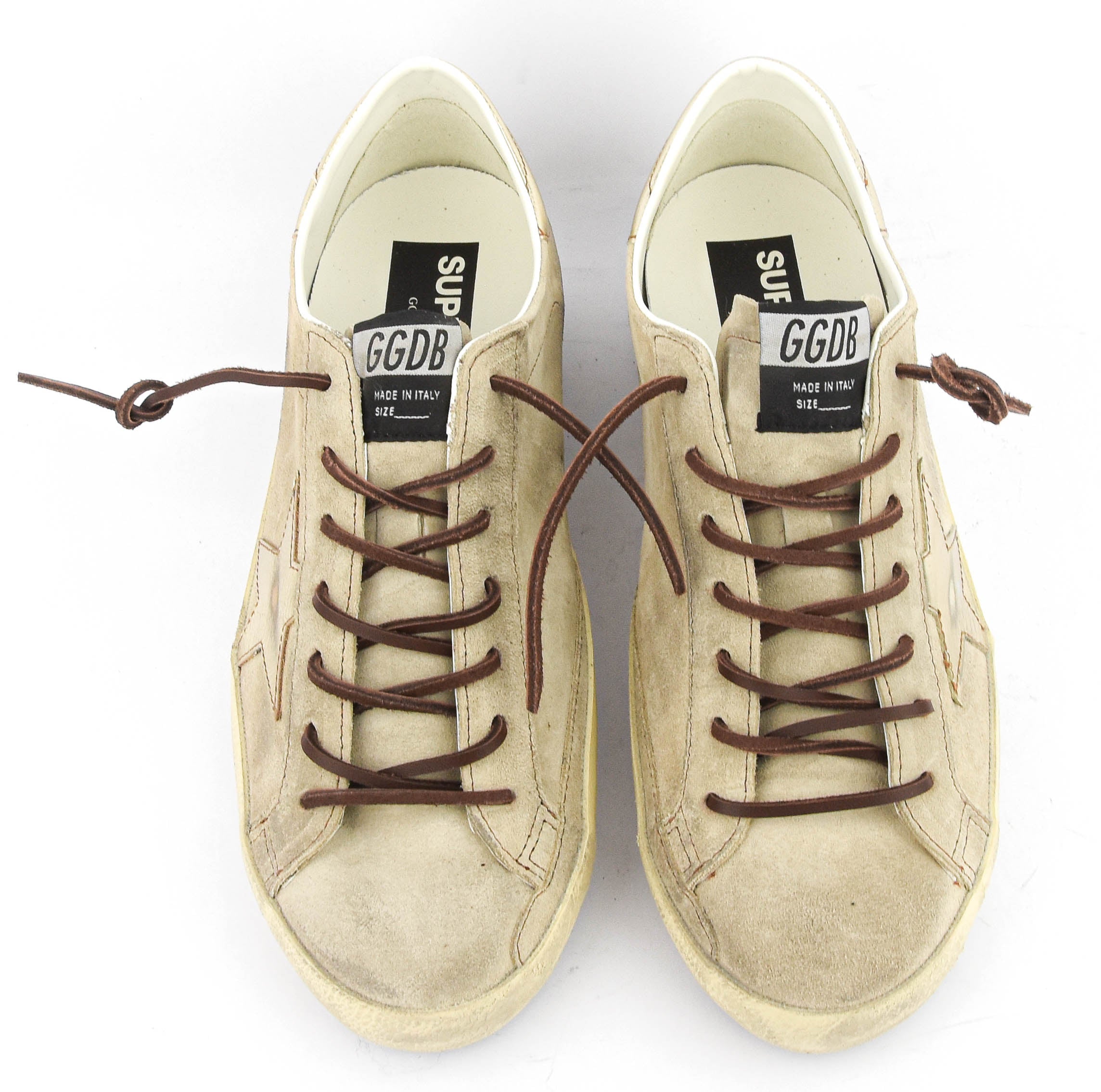 GOLDEN GOOSE SUPERSTAR BEIGE PLATINUM