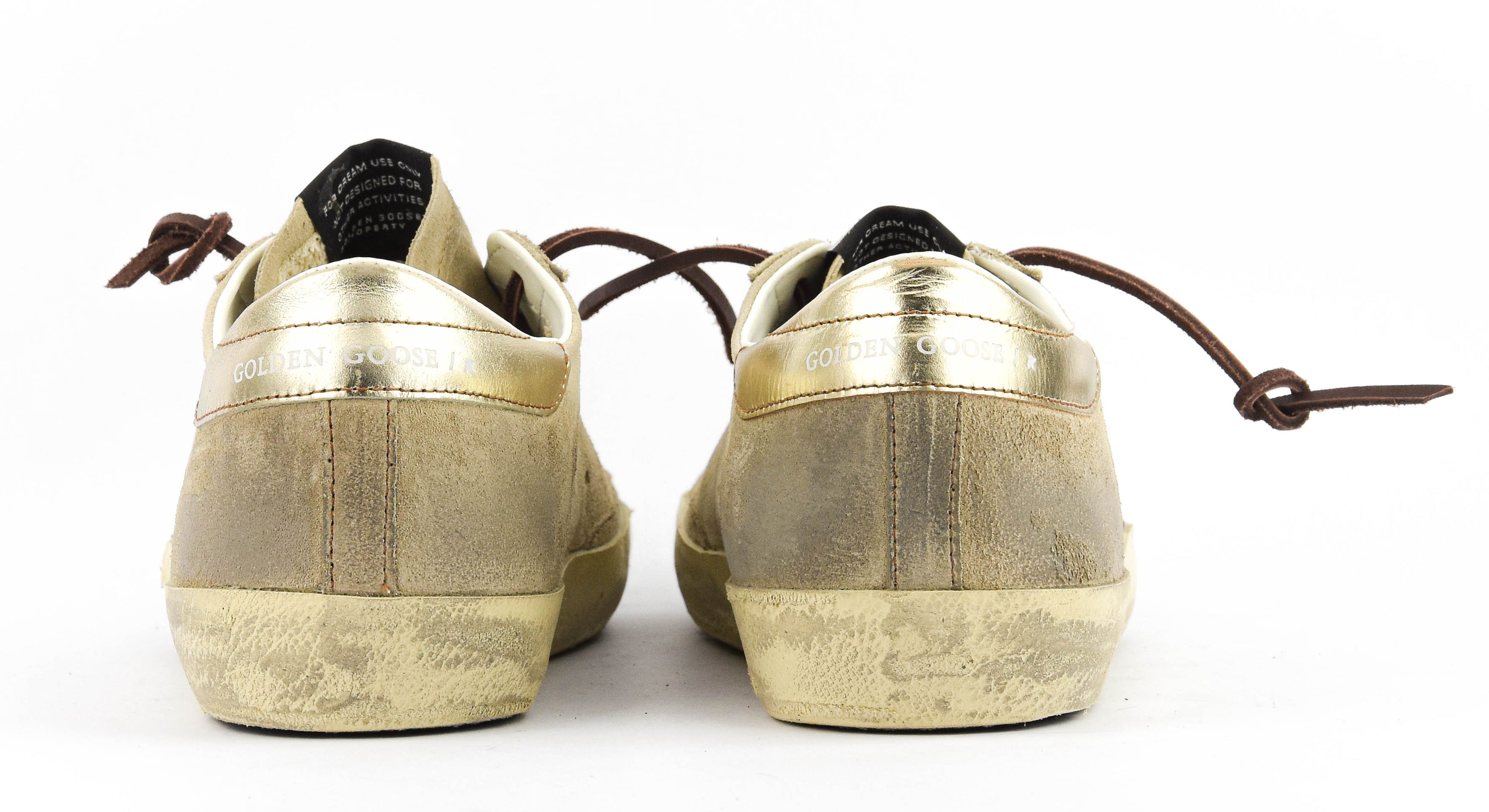 GOLDEN GOOSE SUPERSTAR BEIGE PLATINUM
