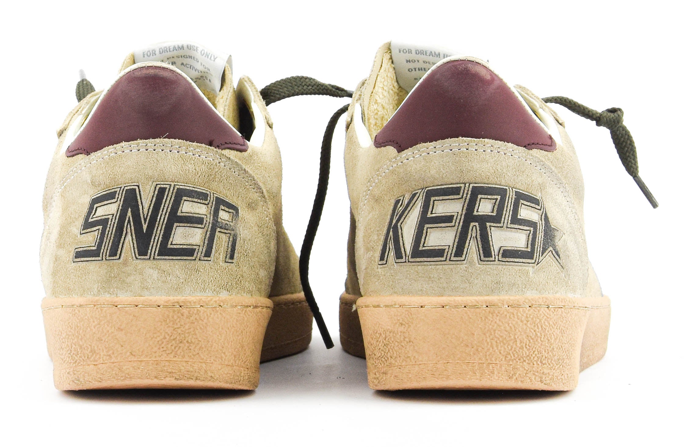 GOLDEN GOOSE BALLSTAR DARK BEIGE BLUETTE