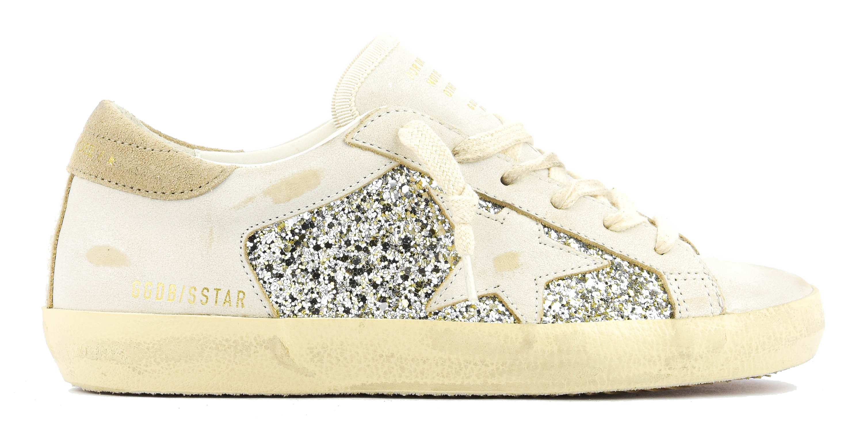 GOLDEN GOOSE SUPERSTAR WHITE/PLATINIUM