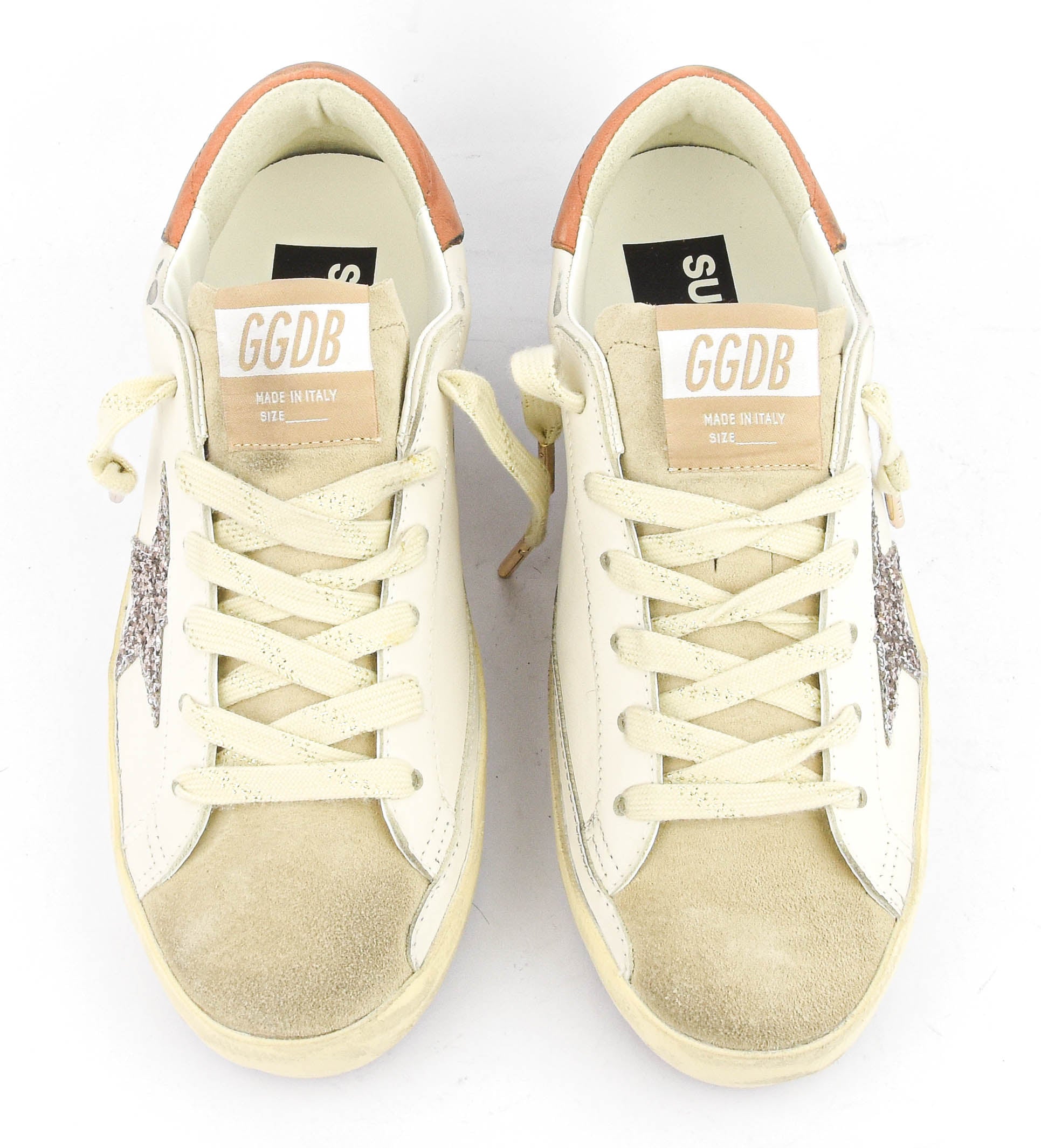 GOLDEN GOOSE SUPERSTAR WHITE/BEIGE/CINDERELLA