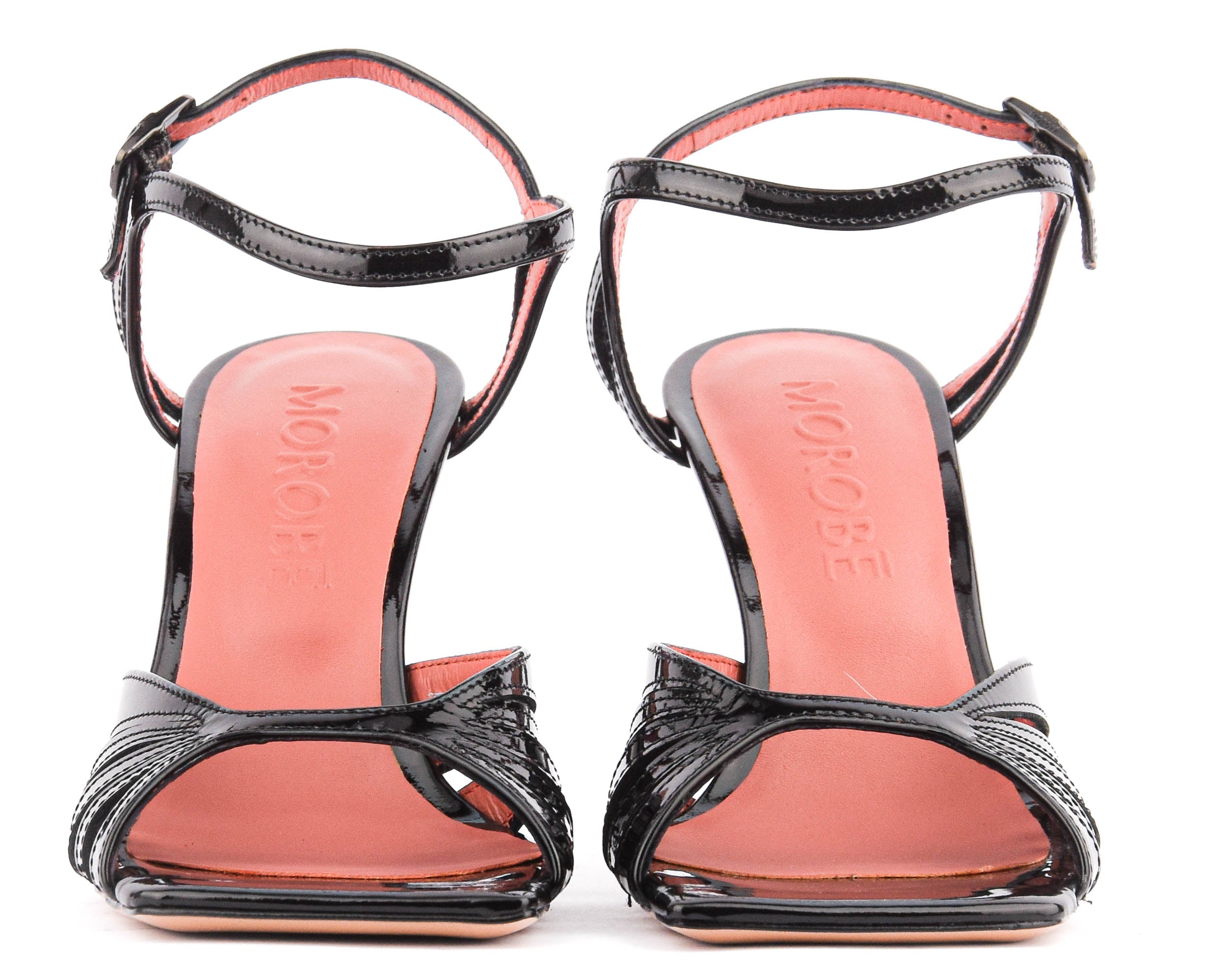 MOROBE MILLIE 06 BLACK VERNIS SANDAL