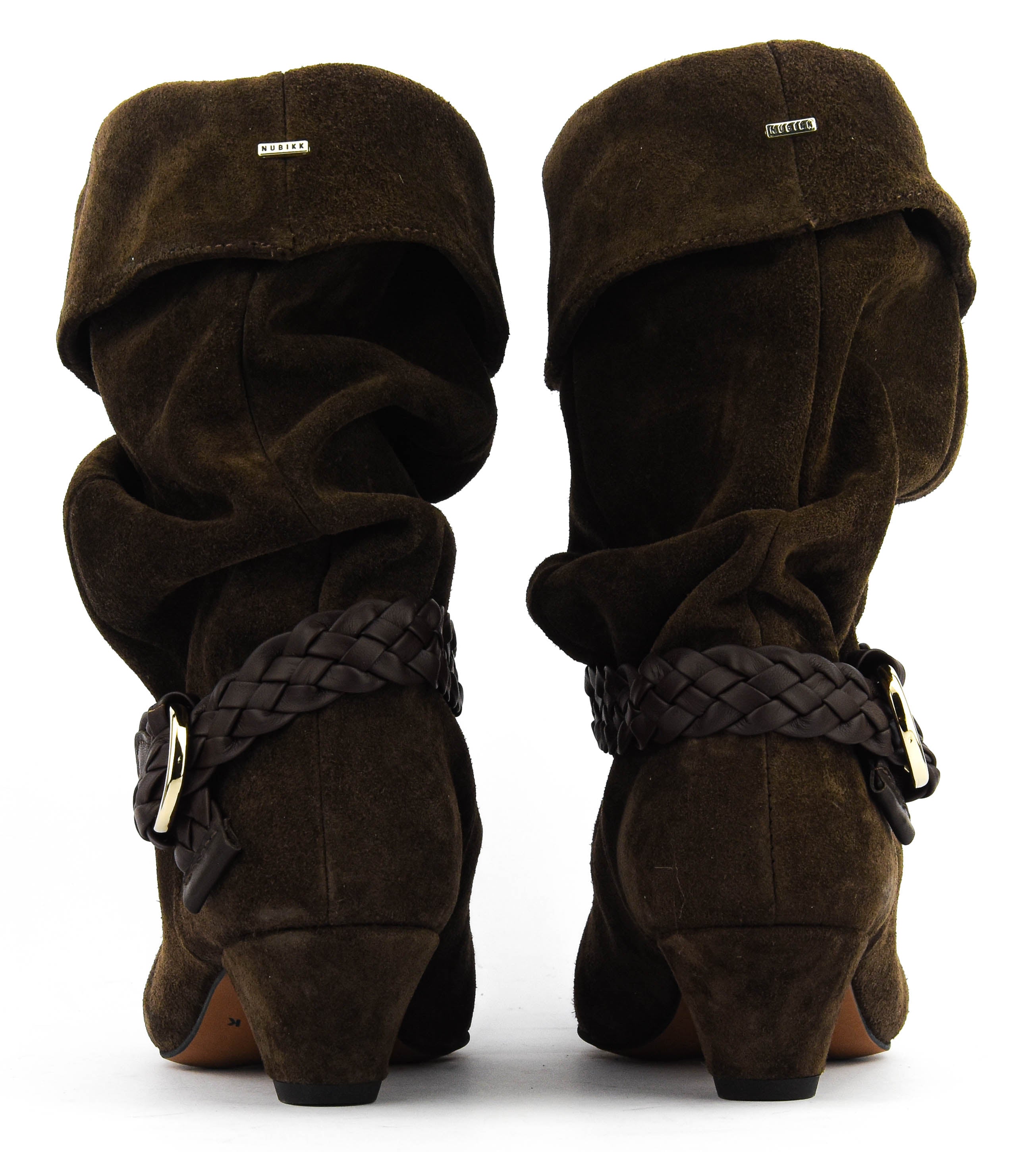 NUBIKK SALLY LYNN DARK BROWN SUEDE