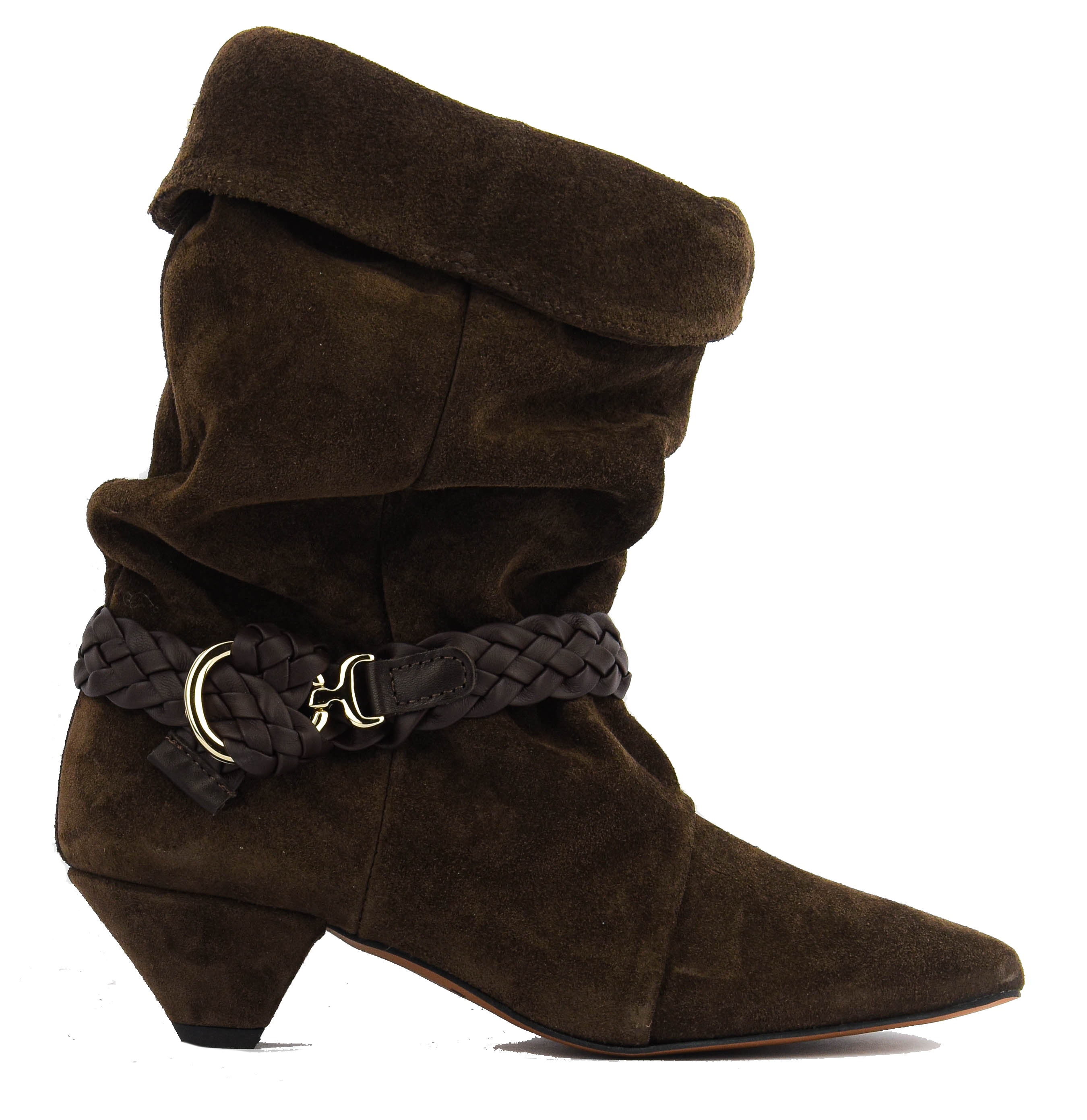 NUBIKK SALLY LYNN DARK BROWN suede