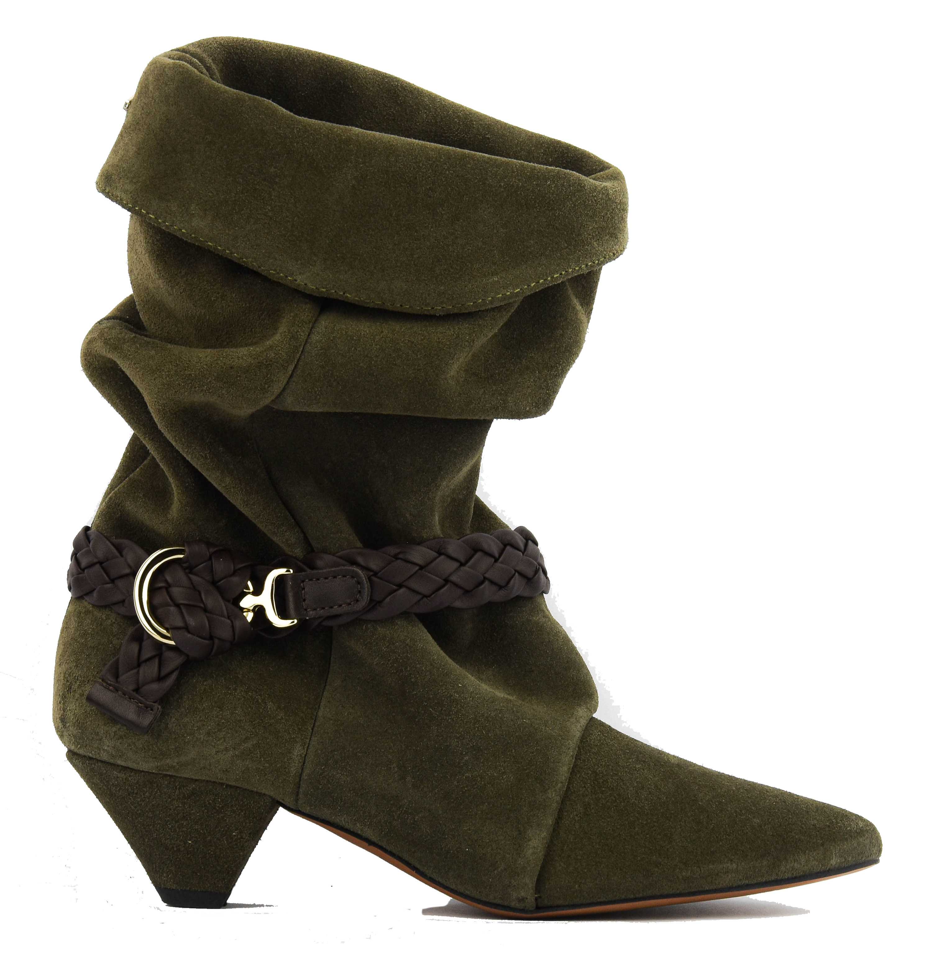 NUBIKK SALLY LYNN GREEN suede