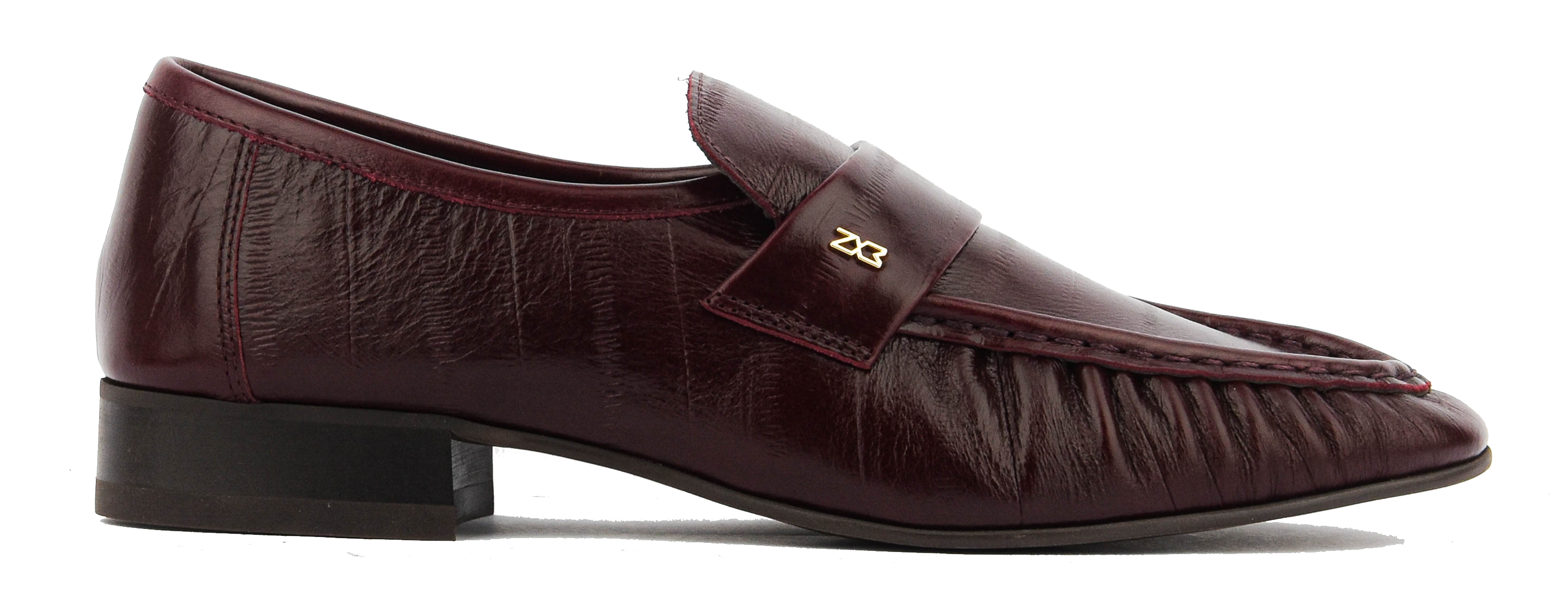 NOKWOL SWIFTY BURGUNDY EEL leather