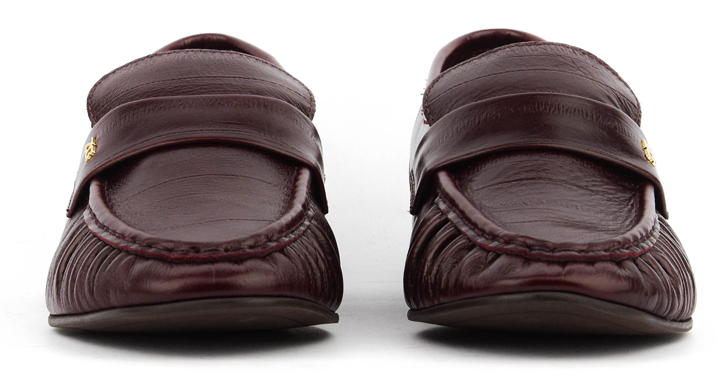NOKWOL SWIFTY BURGUNDY EEL LEATHER