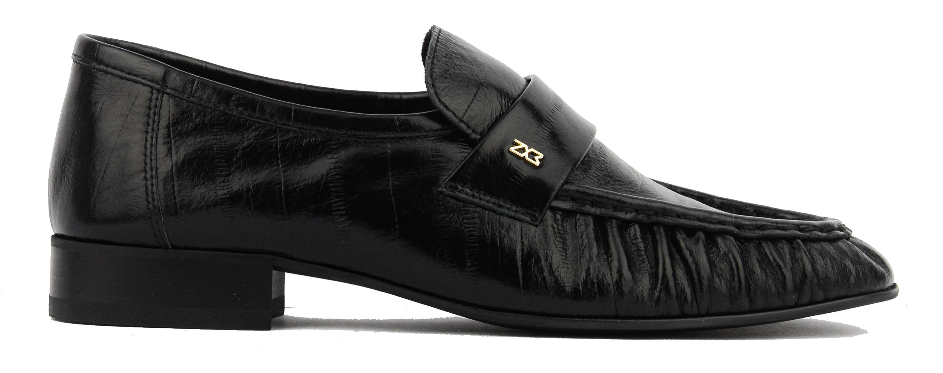 NOKWOL SWIFTY BLACK EEL leather