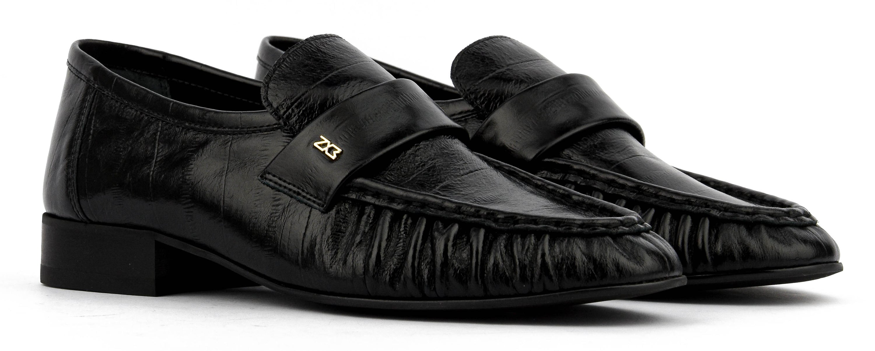 NOKWOL SWIFTY BLACK EEL LEATHER