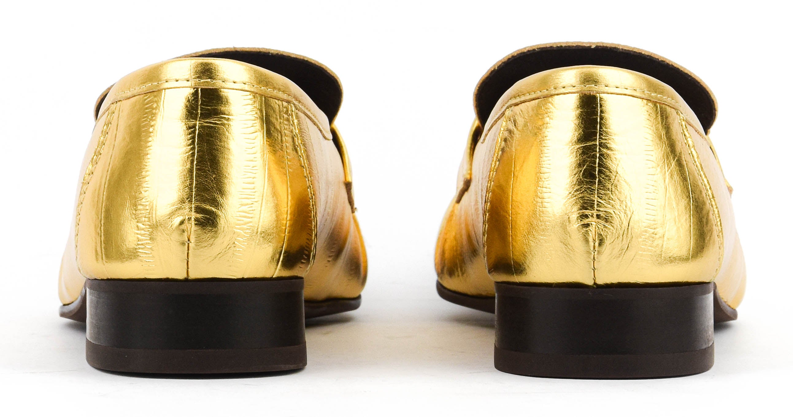 NOKWOL SWIFTY GOLD EEL LEATHER