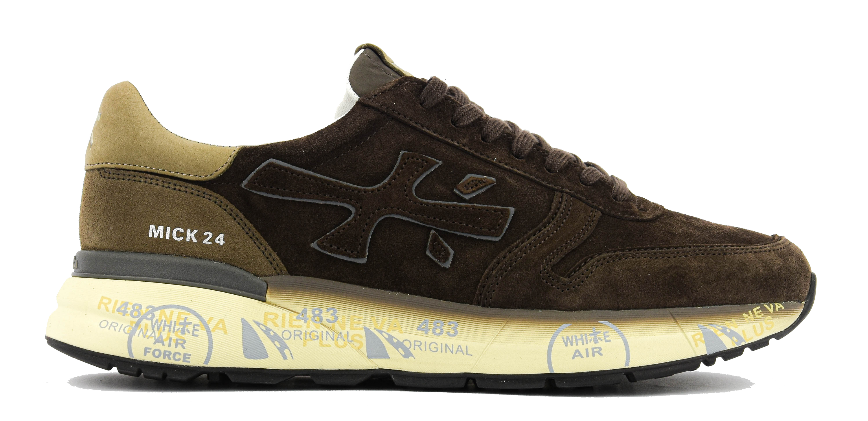 PREMIATA MICK SNEAKER BROWN SUEDE