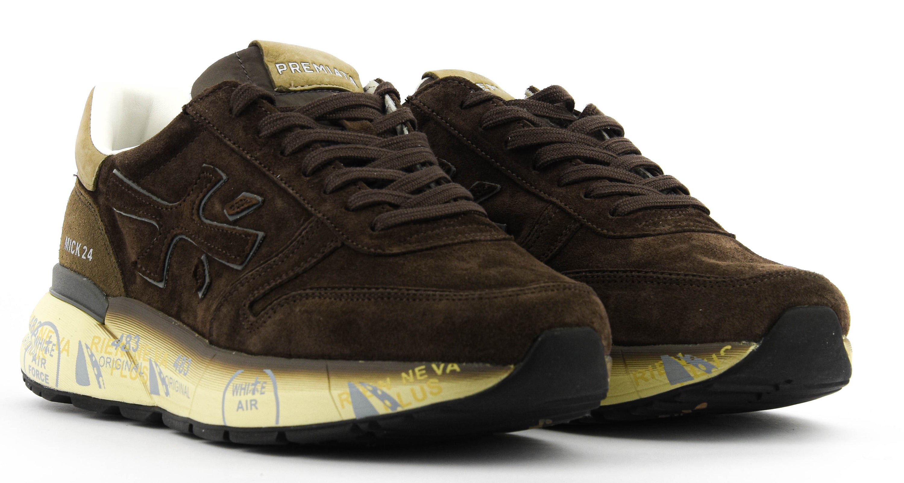 PREMIATA MICK SNEAKER BROWN SUEDE