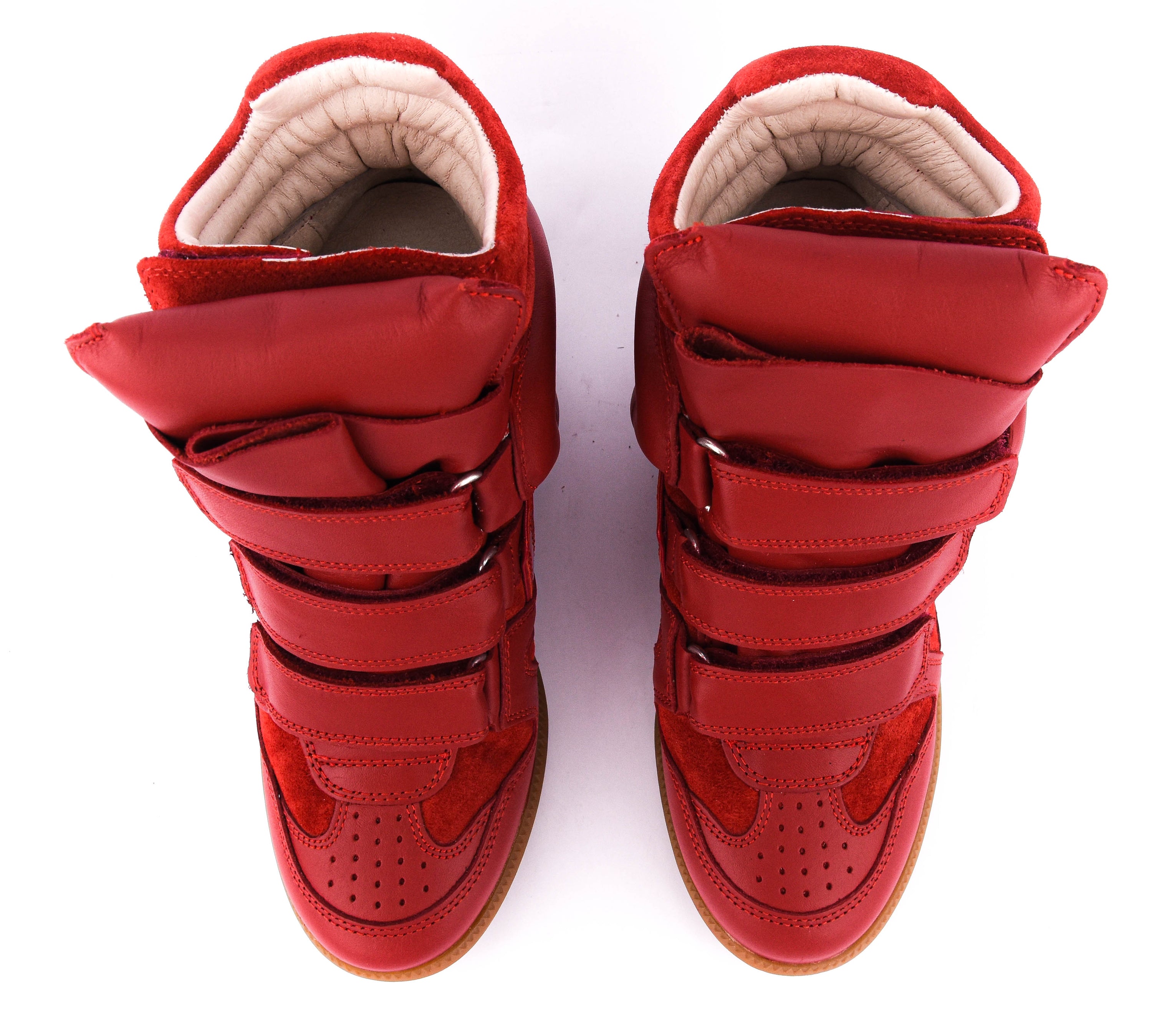 ISABEL BEKETT RING SNEAKER SCARLET RED
