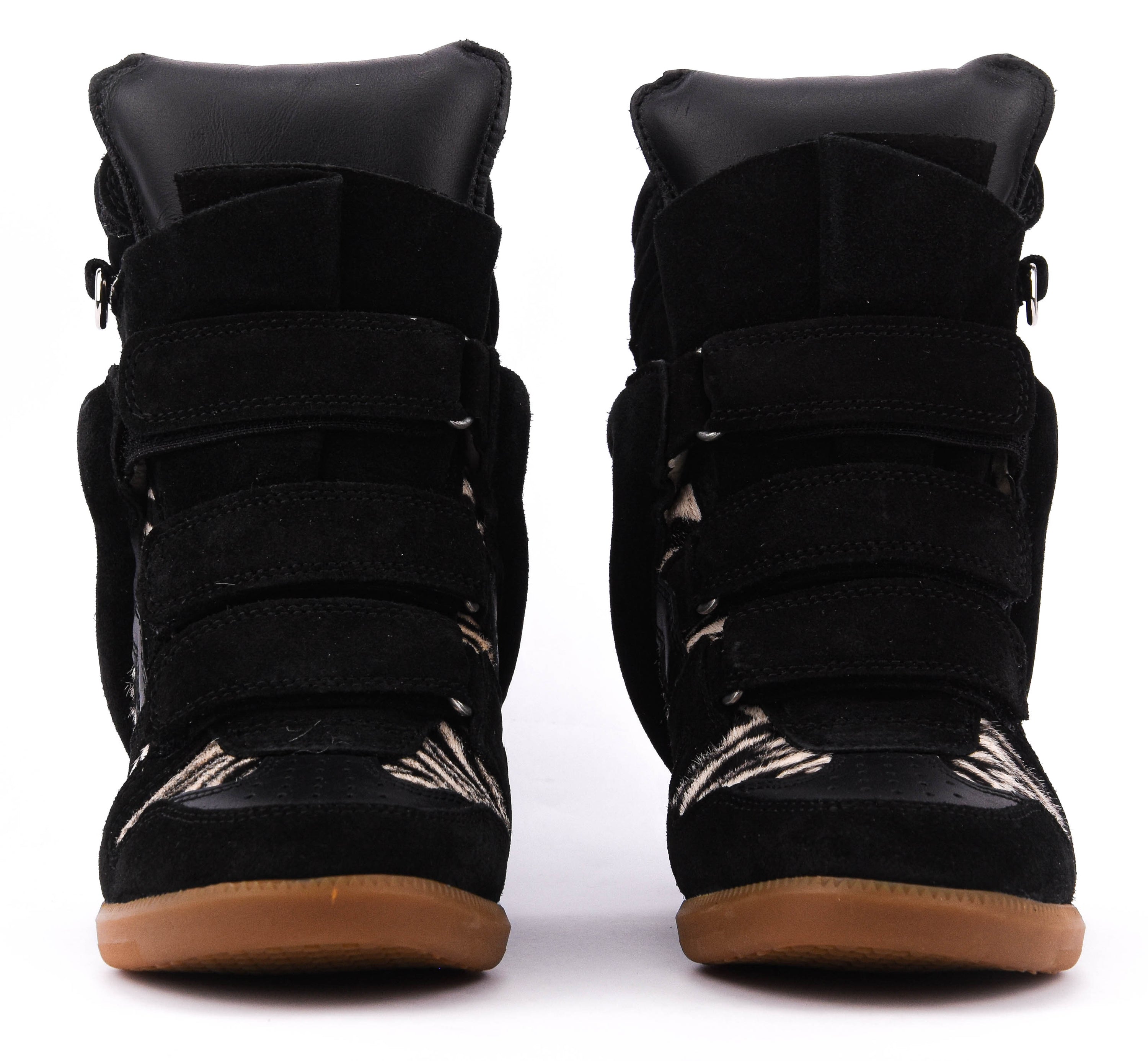 ISABEL BEKETT RING SNEAKER BLACK ZEBRA