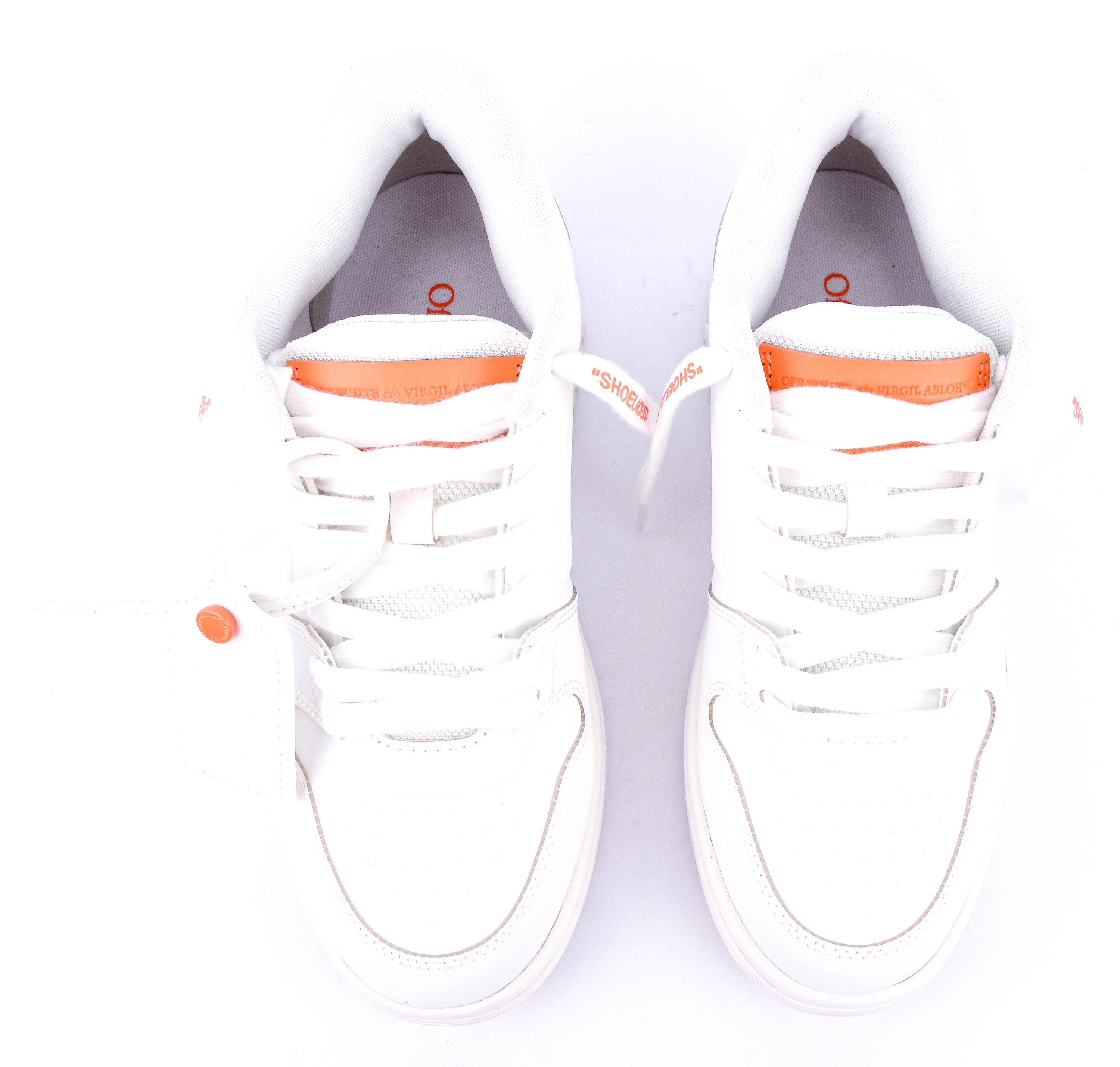 OFFWHITE MOLDED SNEAKER 'OOO' WHITE ORANGE