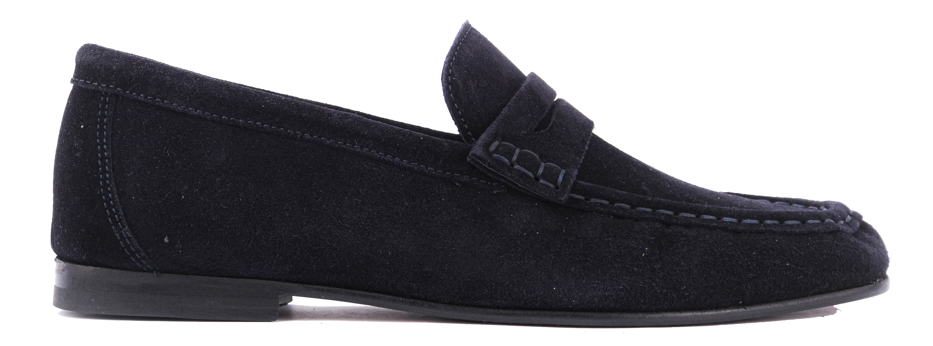 POSA PENNY LOAFER WRINKLE NAVY
