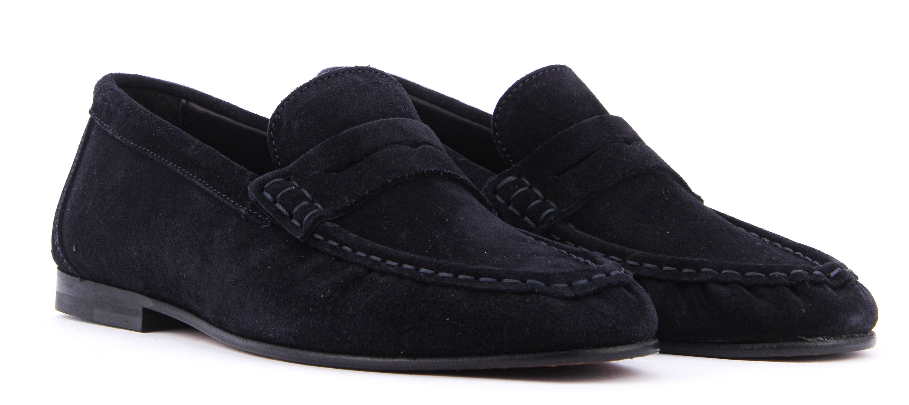 POSA PENNY LOAFER WRINKLE NAVY