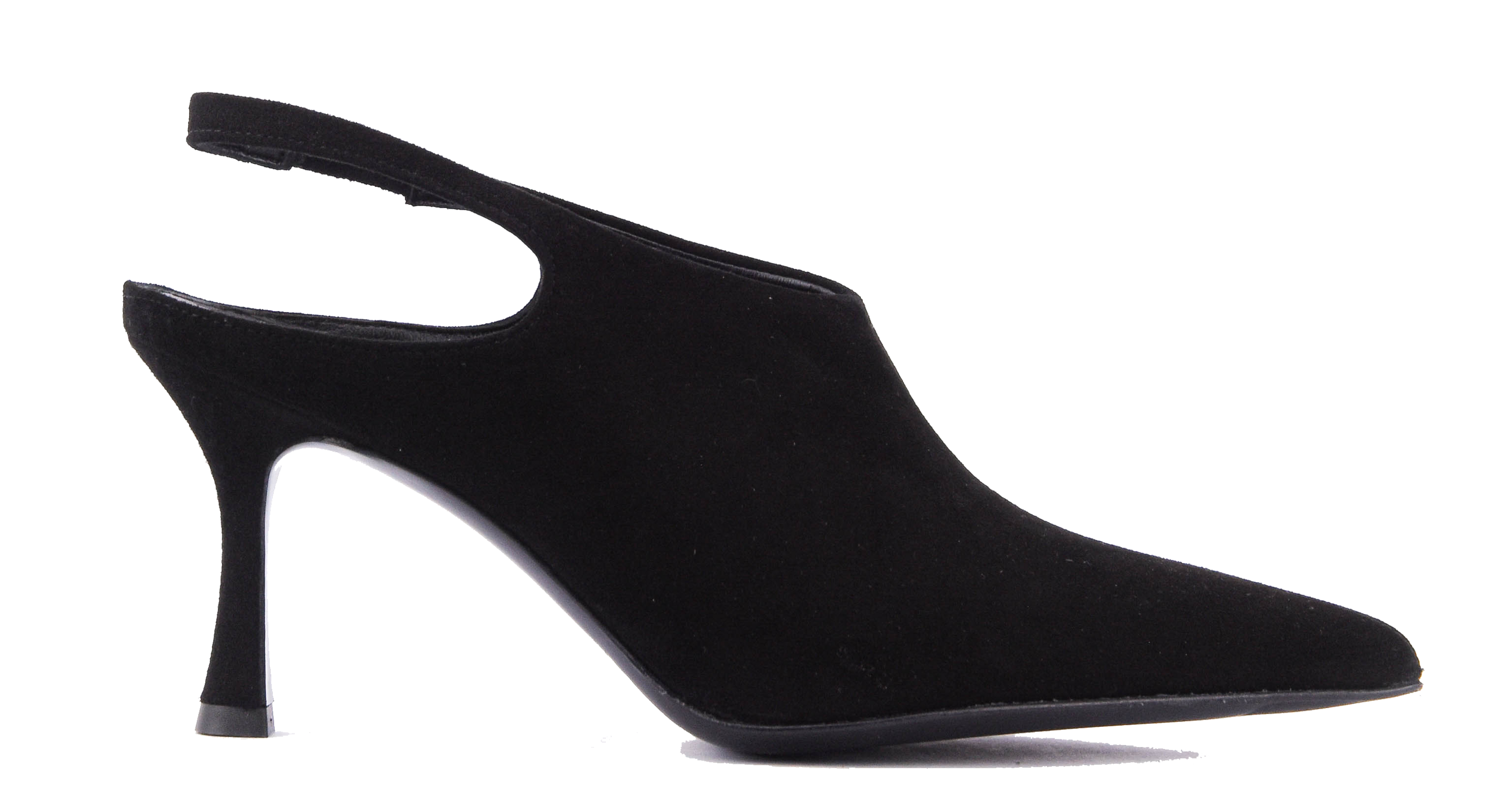 PAUL WARMER VIONA SLINGBACK PUMP BLACK 70