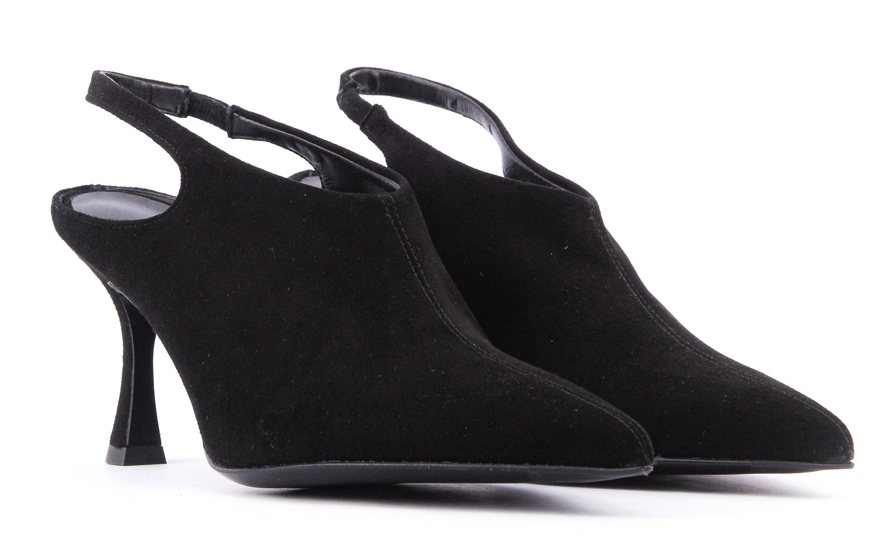 PAUL WARMER VIONA SLINGBACK PUMP BLACK 70