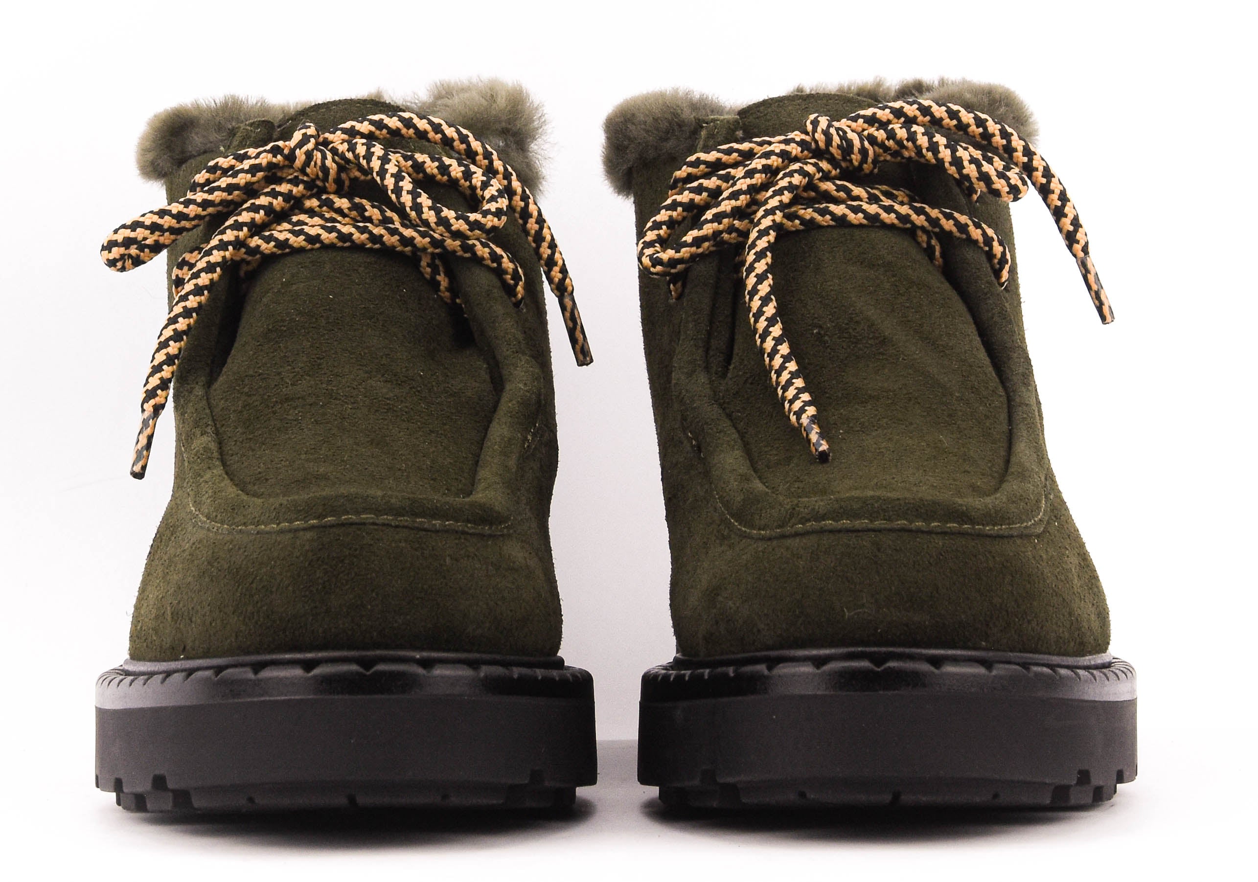 PAUL WARMER MEGEVE BOOT GREEN SUEDE