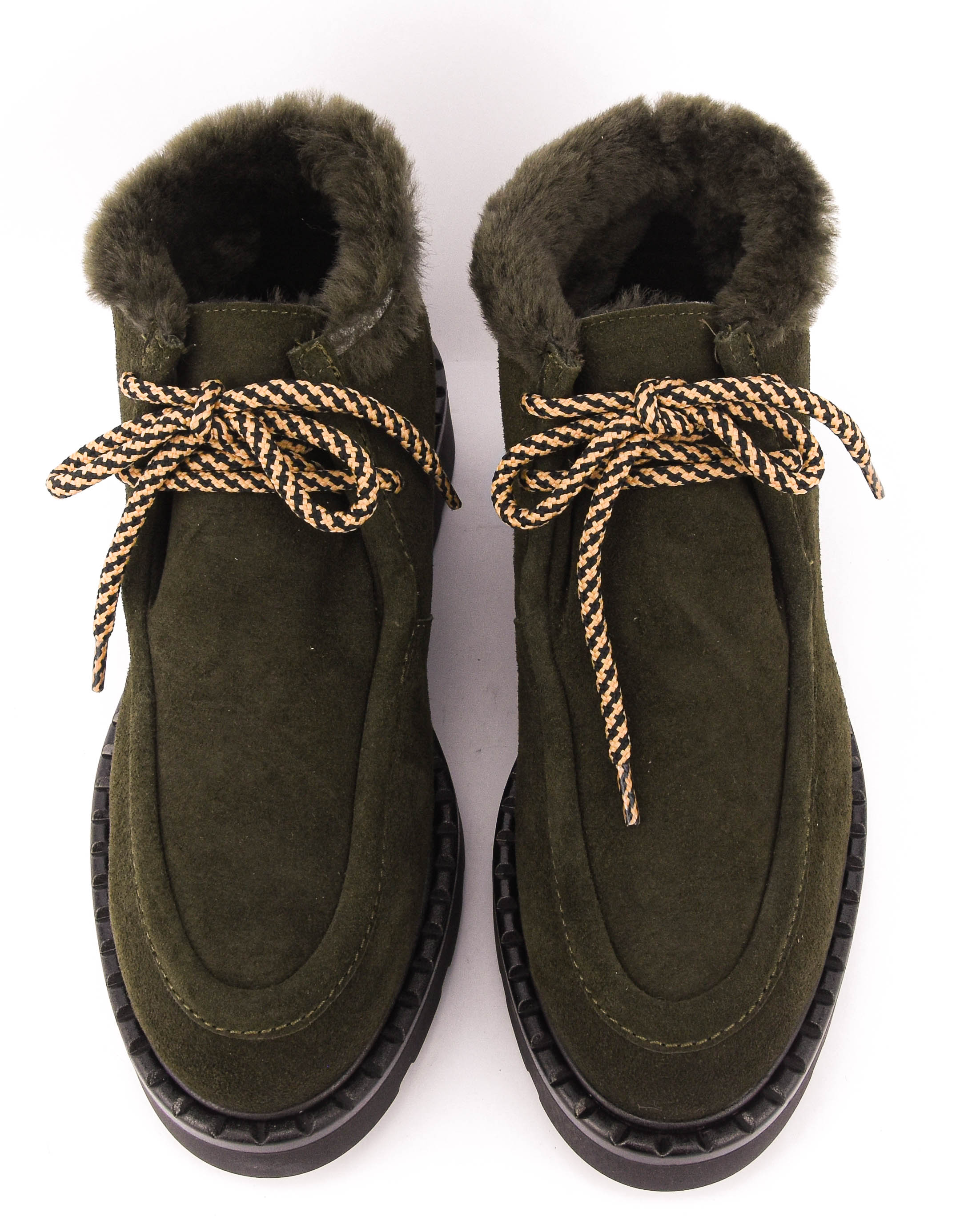 PAUL WARMER MEGEVE BOOT GREEN SUEDE