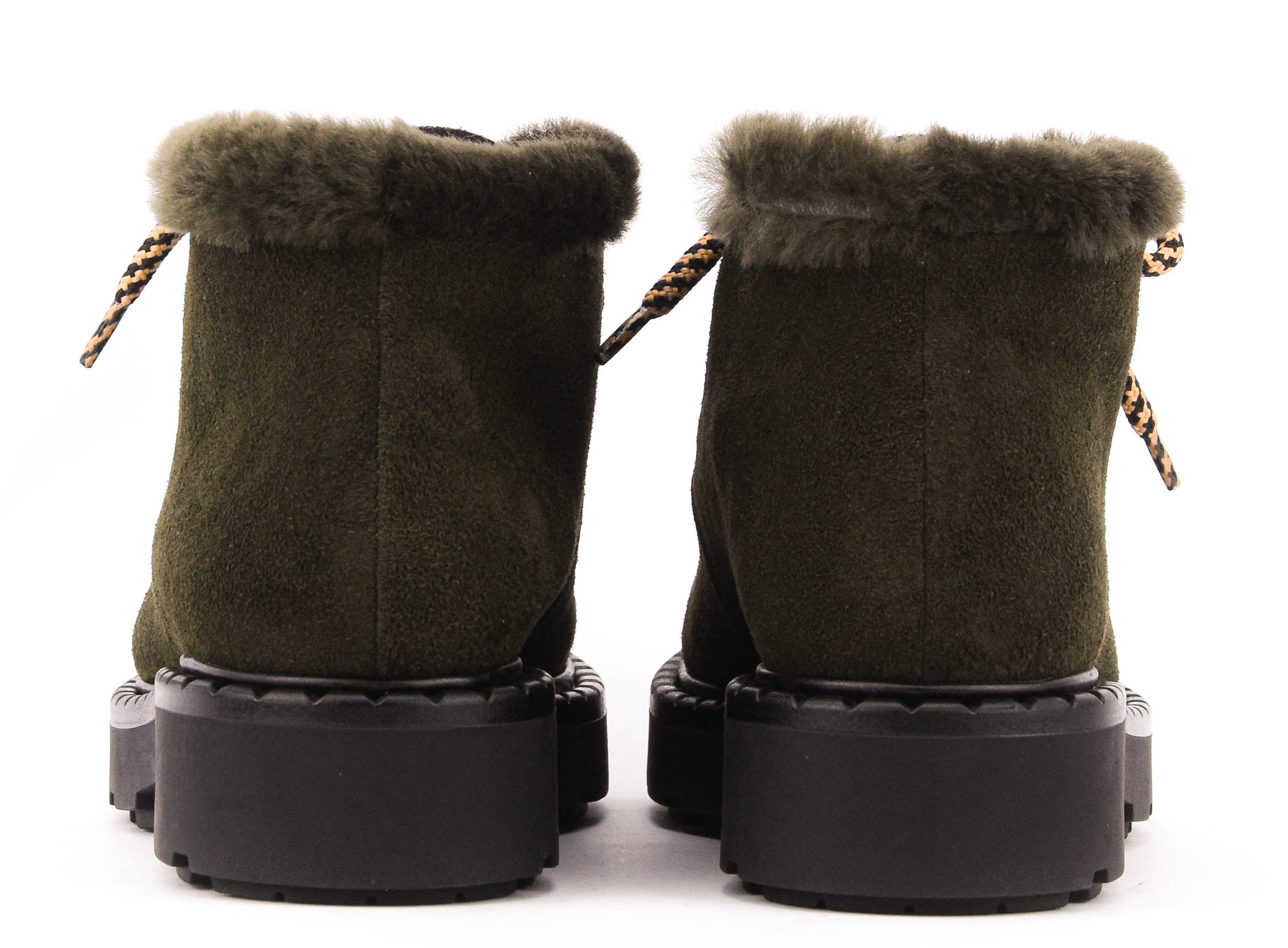 PAUL WARMER MEGEVE BOOT GREEN SUEDE