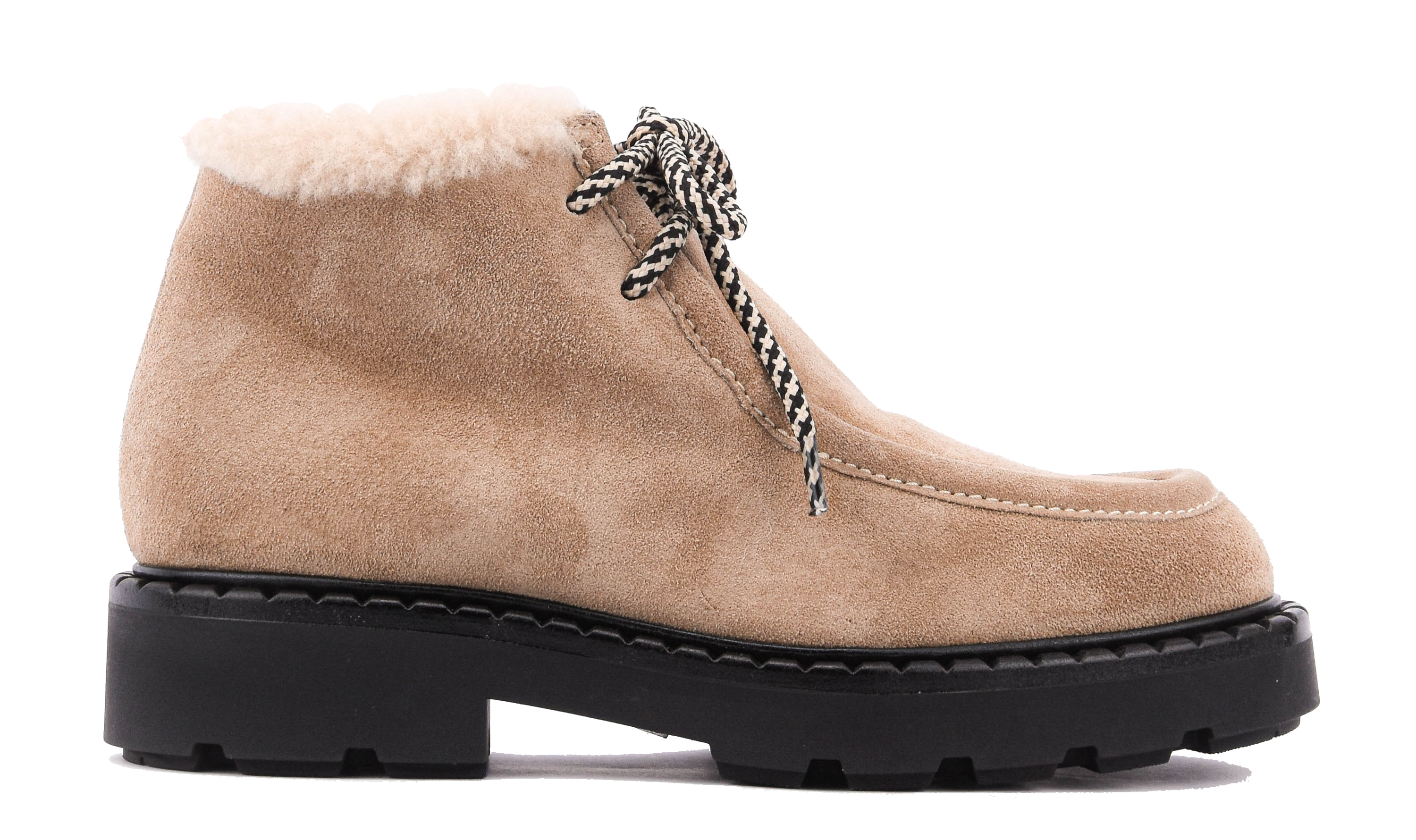 PAUL WARMER MEGEVE BOOT SAND SUEDE