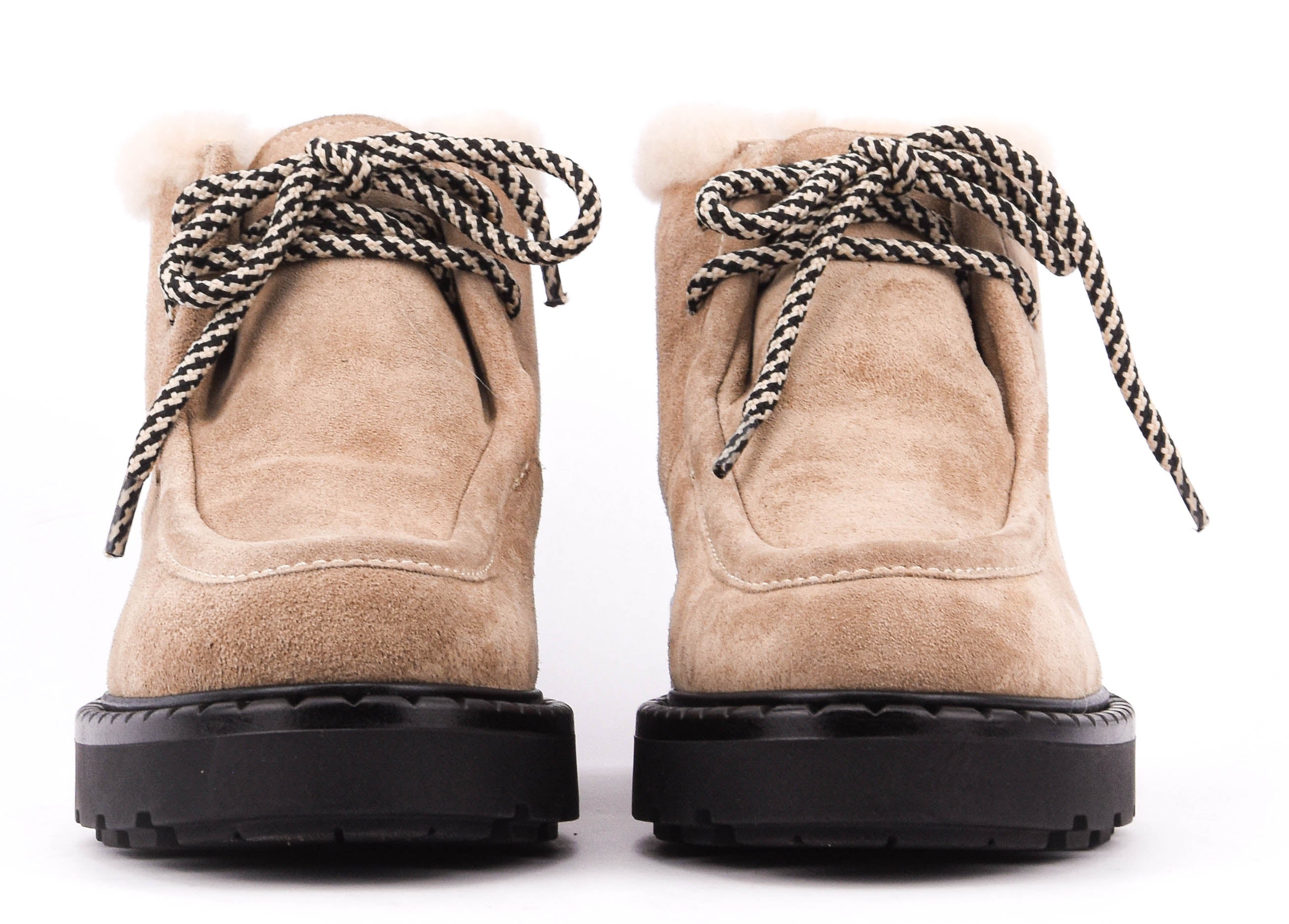 PAUL WARMER MEGEVE BOOT SAND SUEDE