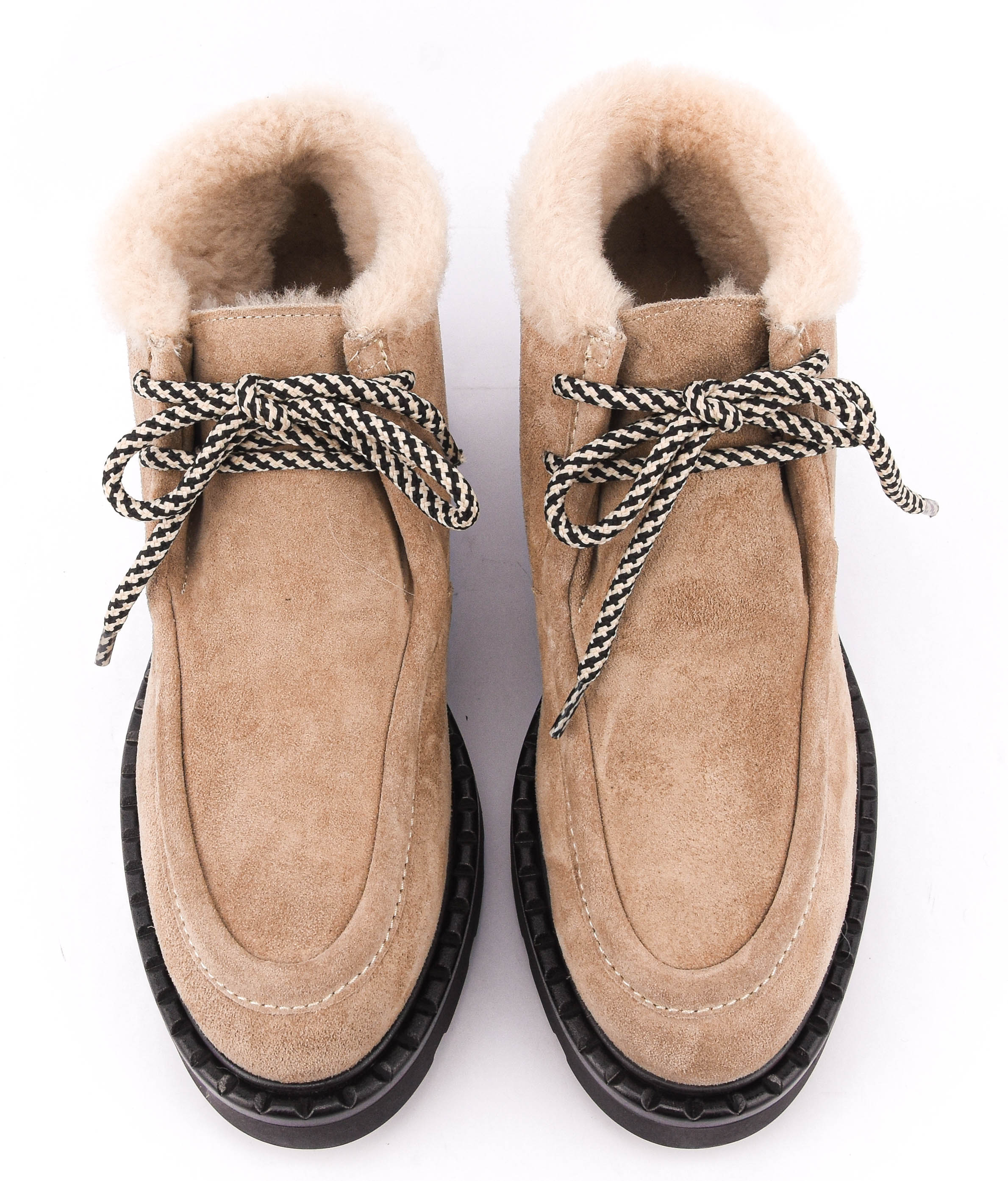 PAUL WARMER MEGEVE BOOT SAND SUEDE