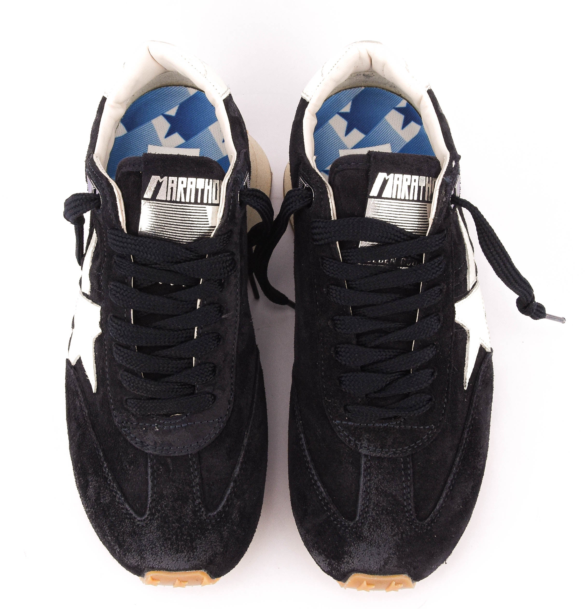 GOLDEN GOOSE RUNNING MARATHON BLUE