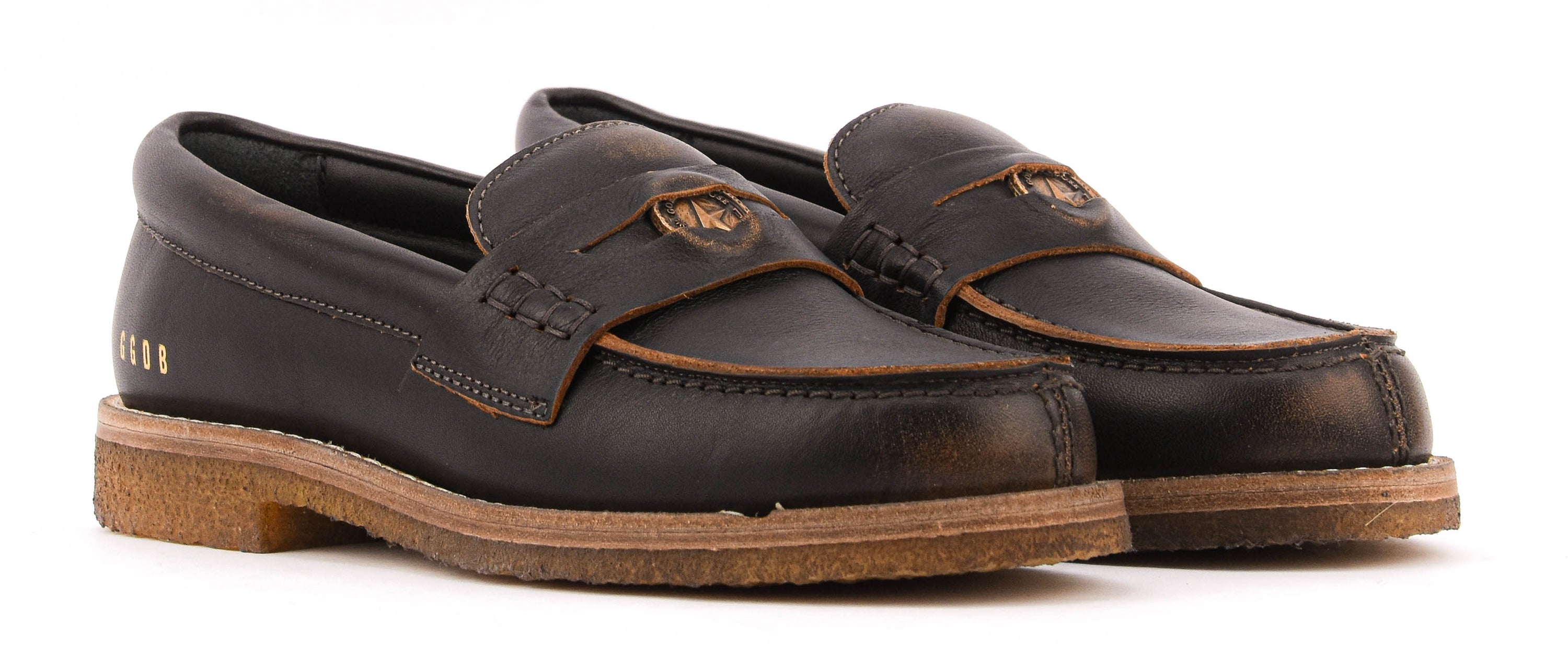 GOLDEN GOOSE JERRY PENNY LOAFER BLACK