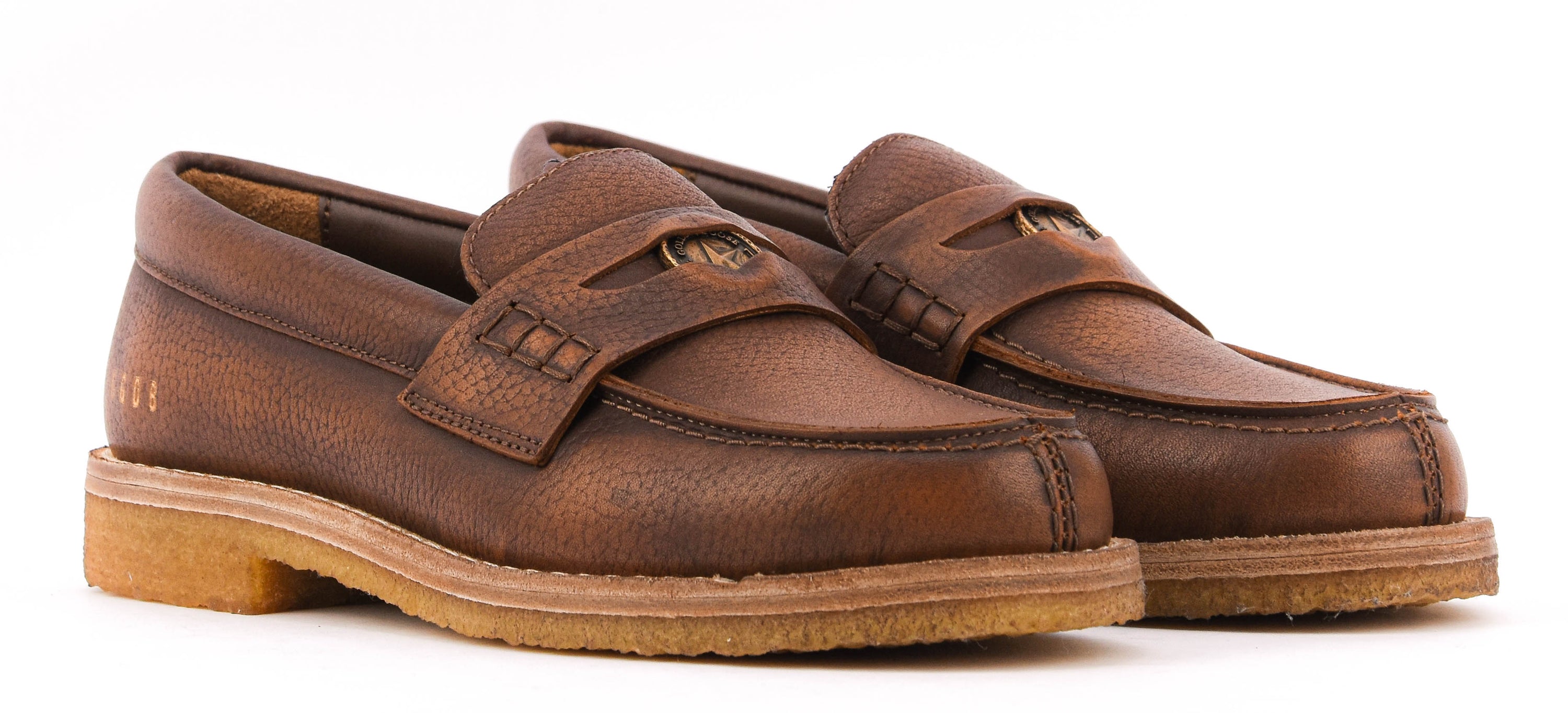 GOLDEN GOOSE JERRY PENNY LOAFER BROWN