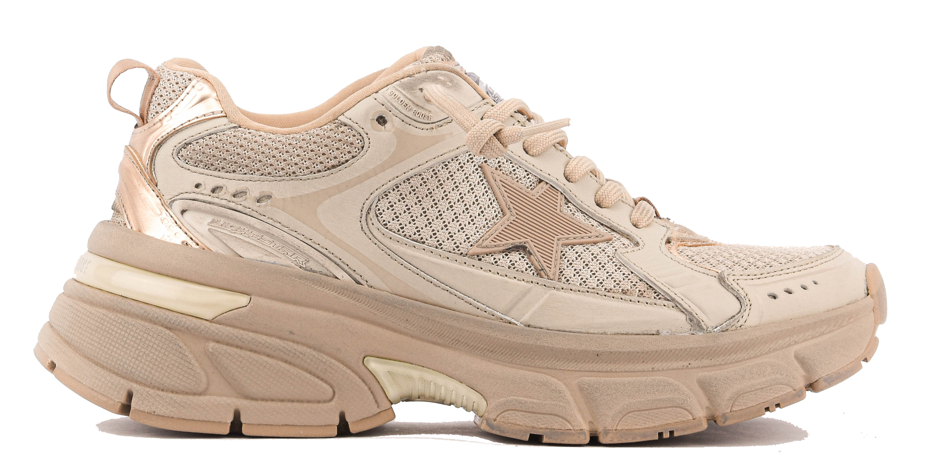 GOLDEN GOOSE LIGHTSTAR GREY TAUPE