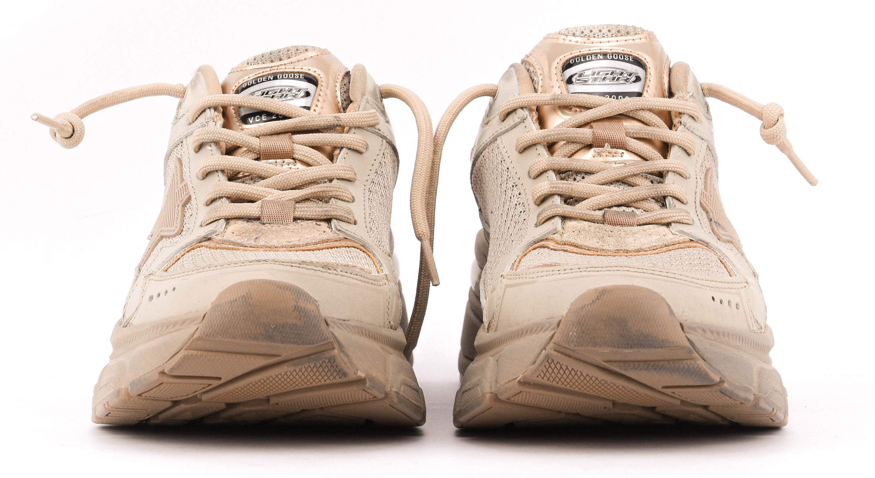 GOLDEN GOOSE LIGHTSTAR GREY TAUPE