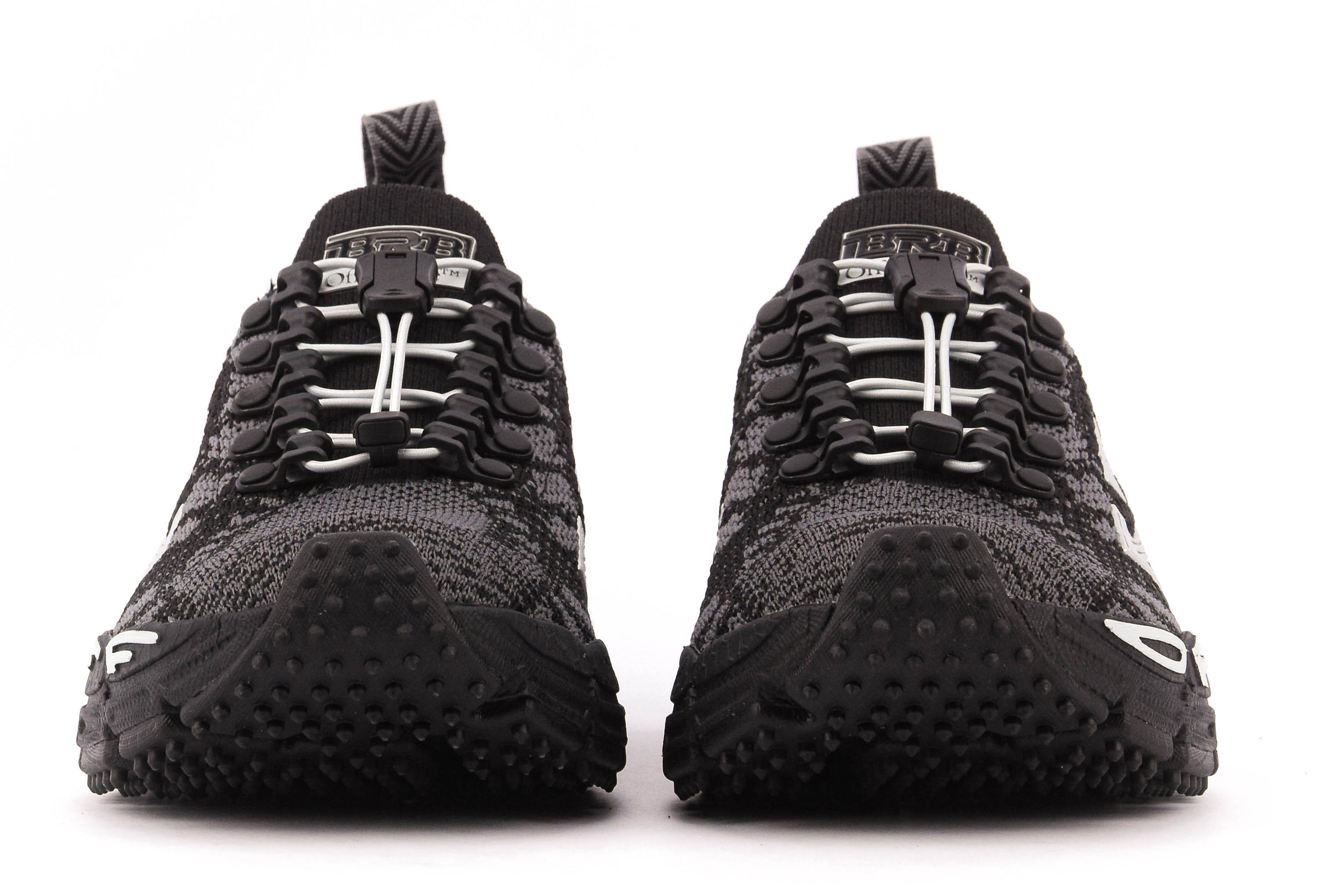 OFF WHITE BE RIGHT BACK KNIT BLACK/SILVER