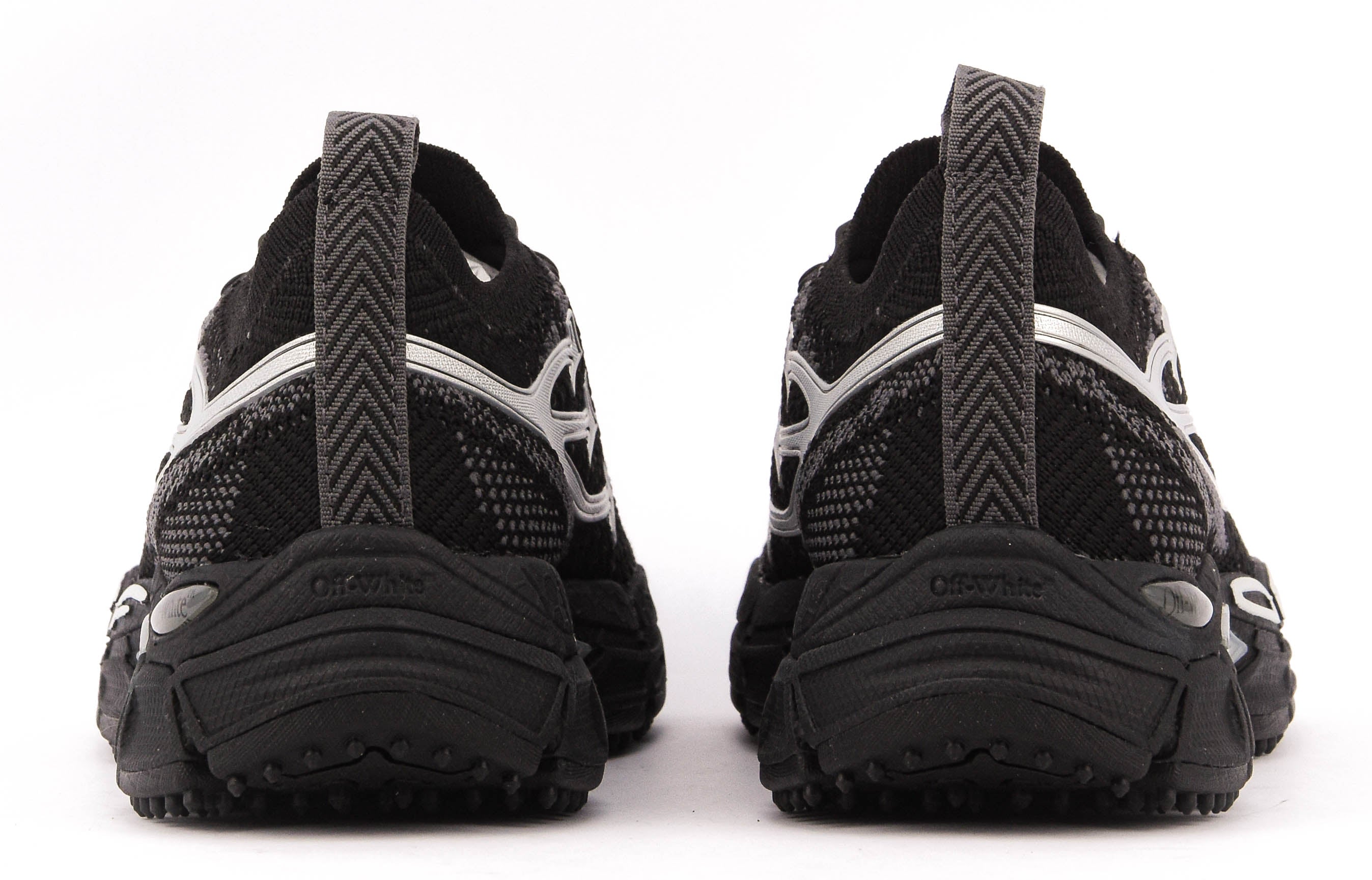 OFF WHITE BE RIGHT BACK KNIT BLACK/SILVER